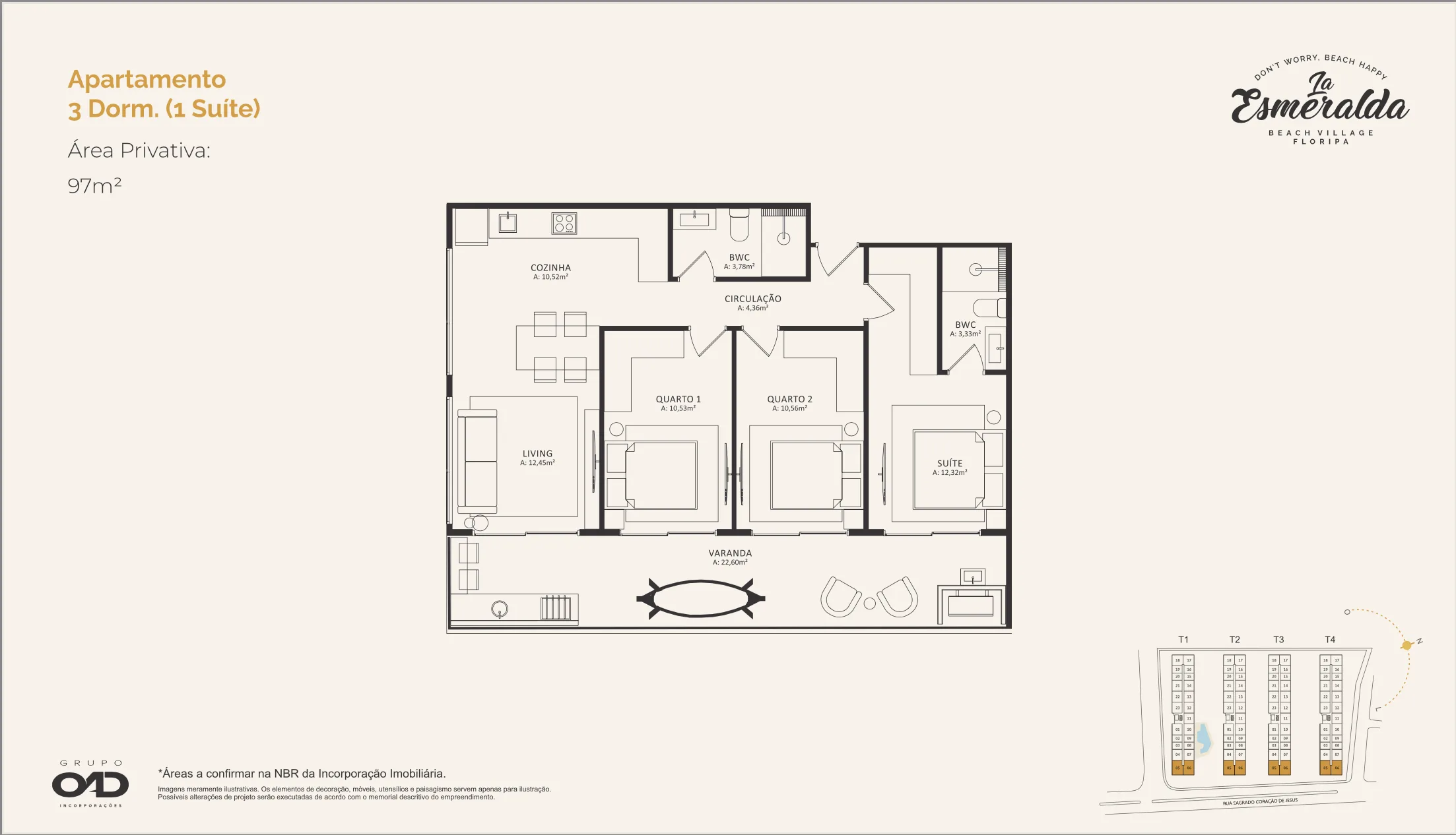La Esmeralda Beach Village: Premium Apartments in Morro das Pedras