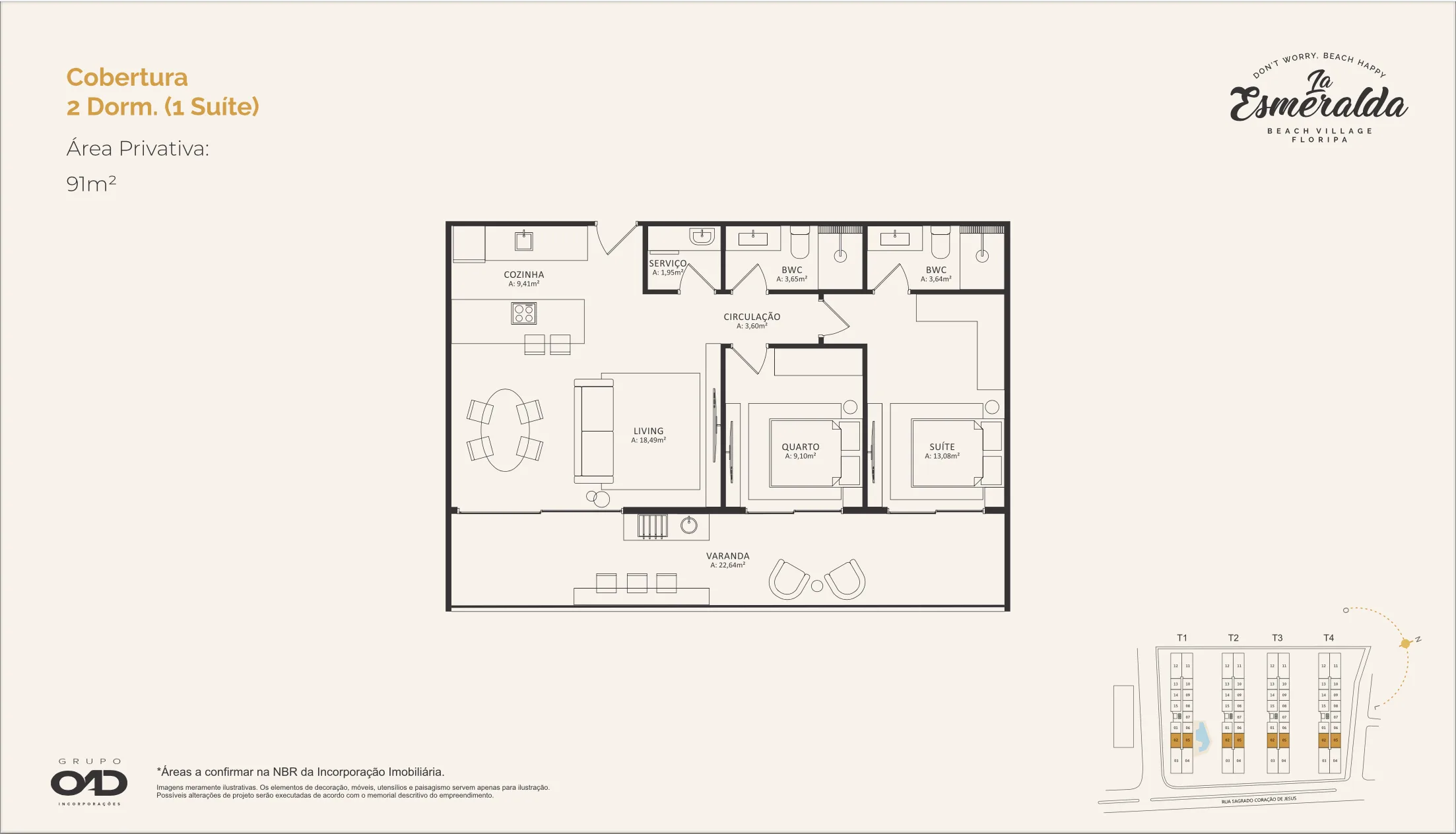 La Esmeralda Beach Village: Premium Apartments in Morro das Pedras