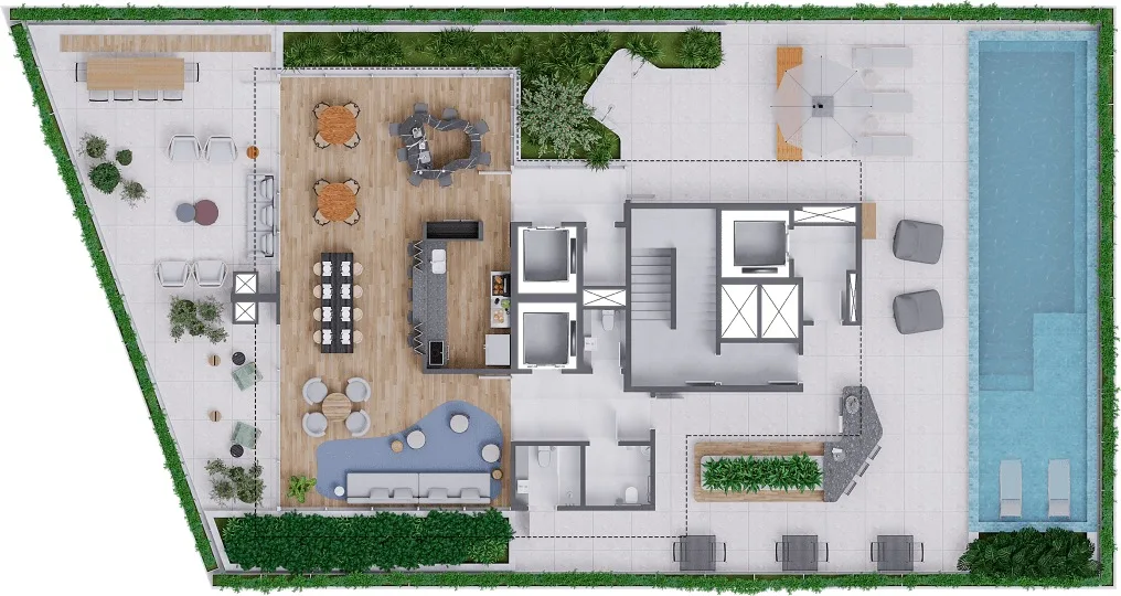 D/Sense Home Design: Luxury House with Fitwel Certification in Centro