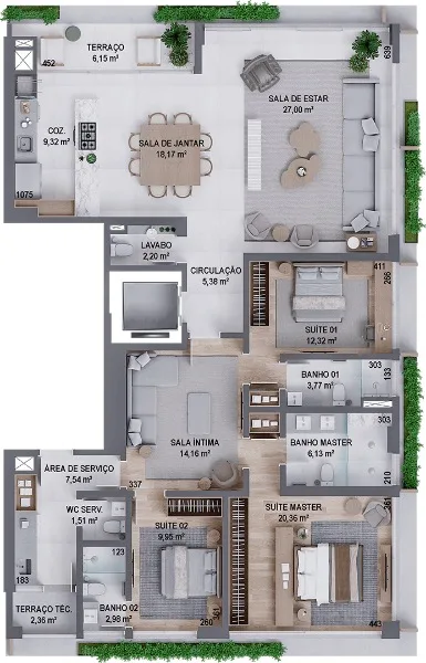 D/Sense Home Design: Luxury House with Fitwel Certification in Centro