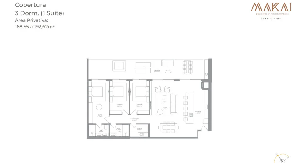 Makai Home Resort: Premium Apartments in Novo Campeche - Florianópolis - Image 24 | Rocks Investments