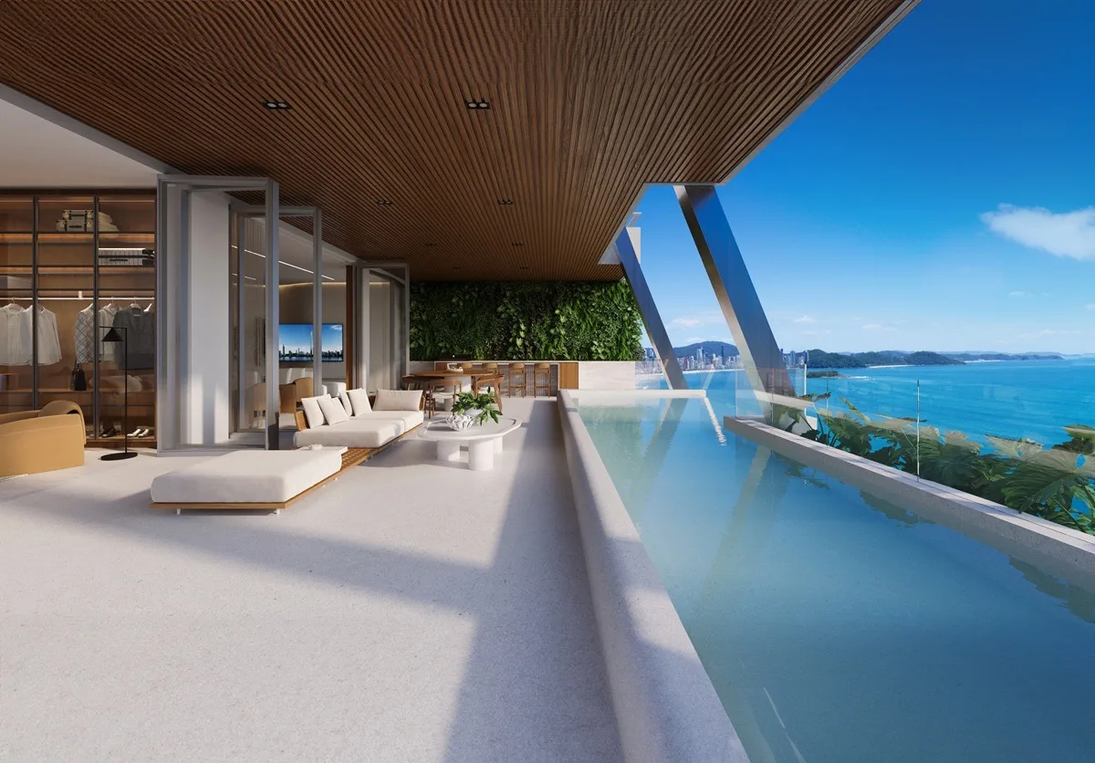 Senna Tower: Ultra-Luxury Duplex Penthouse with Atlantic Views in Barra Sul