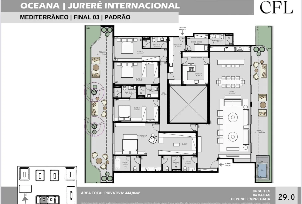 Oceana by CFL: Ultra-Luxury Penthouse with Seafront Positioning in Florianópolis