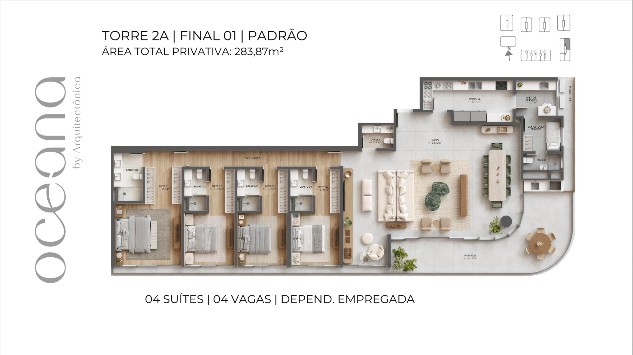 Oceana by CFL: Ultra-Luxury Penthouse with Seafront Positioning in Florianópolis