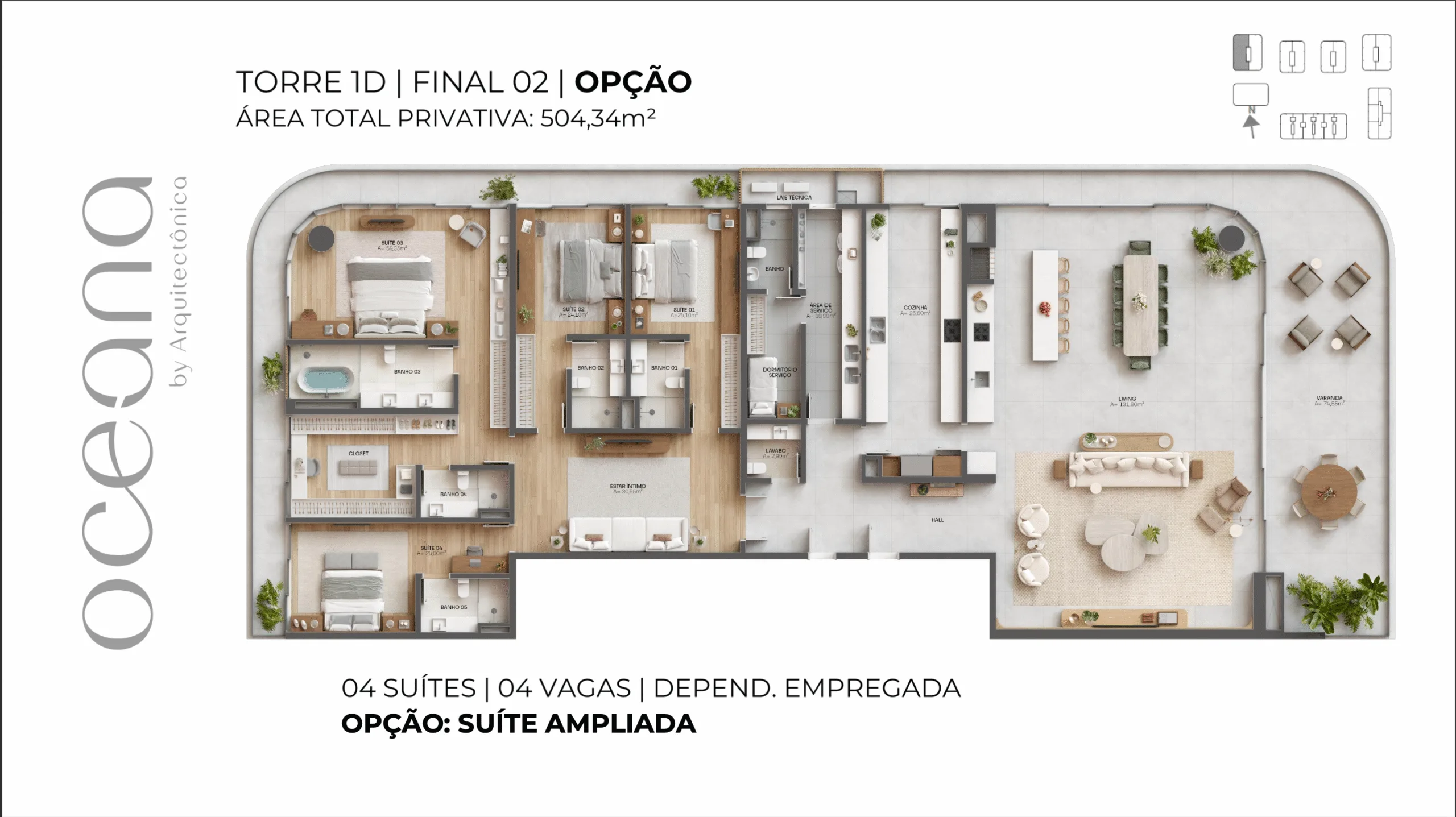 Oceana by CFL: Ultra-Luxury Penthouse with Seafront Positioning in Jurerê