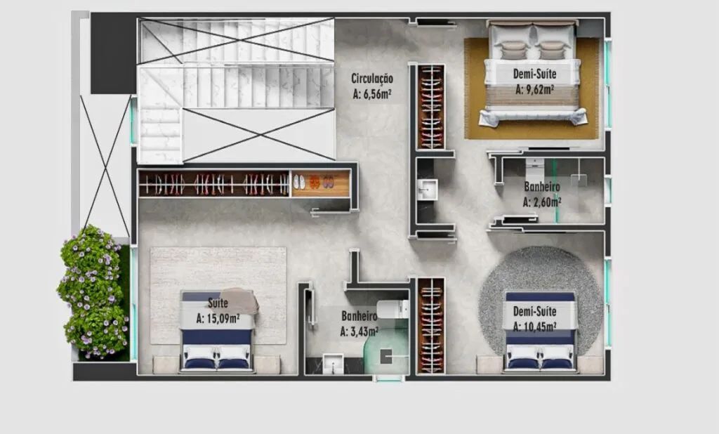 Premium House with Rooftop Terrace in Ingleses - Florianópolis - Image 35 | Rocks Investments