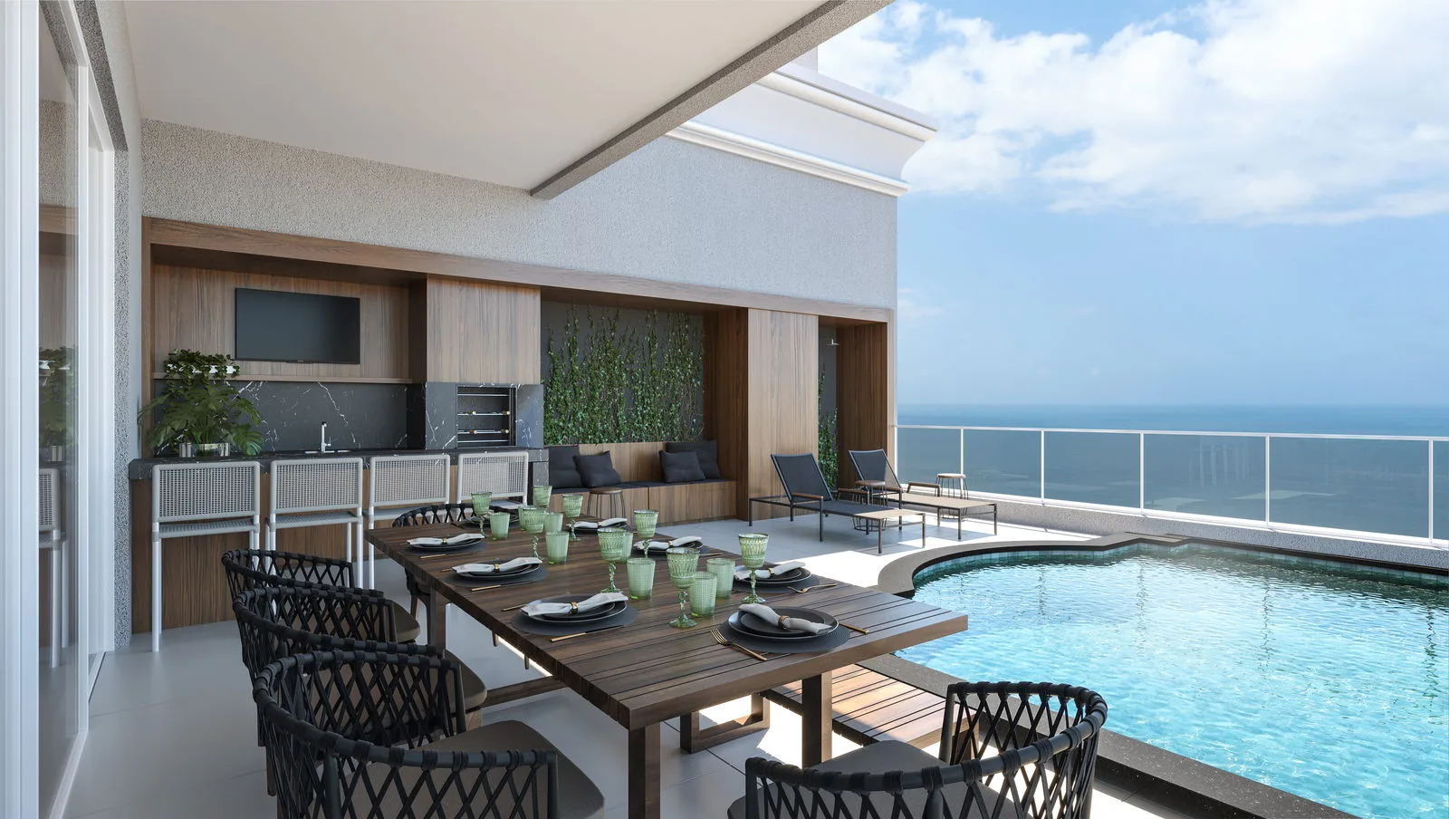L’Atelier Concept Homes: Luxury Penthouse in Meia Praia