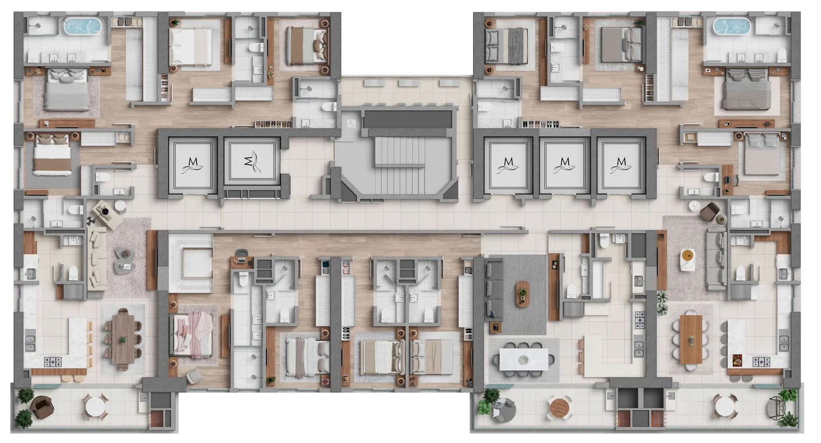 Marena by EMBRAED: Ultra-Luxury Penthouse with Private Pool in Centro