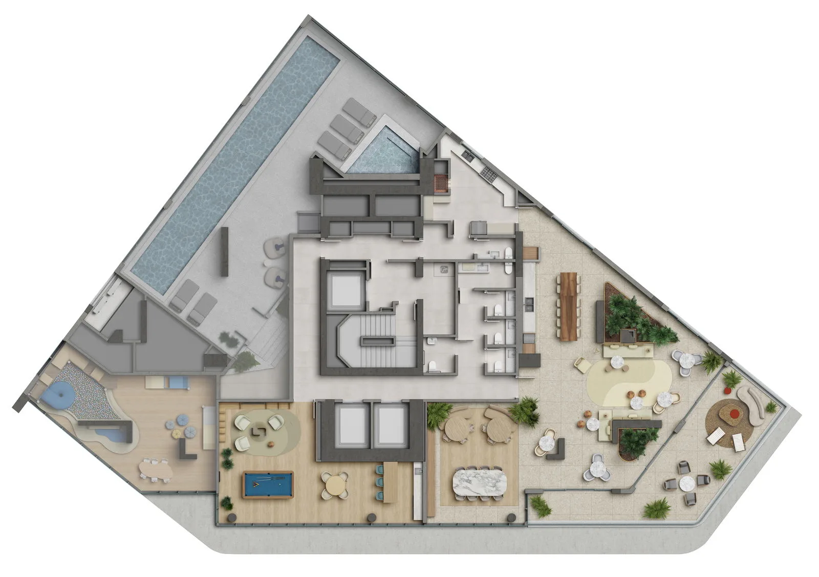 Alaia by Embraed: Ultra-Luxury Penthouse with Private Terrace in Centro