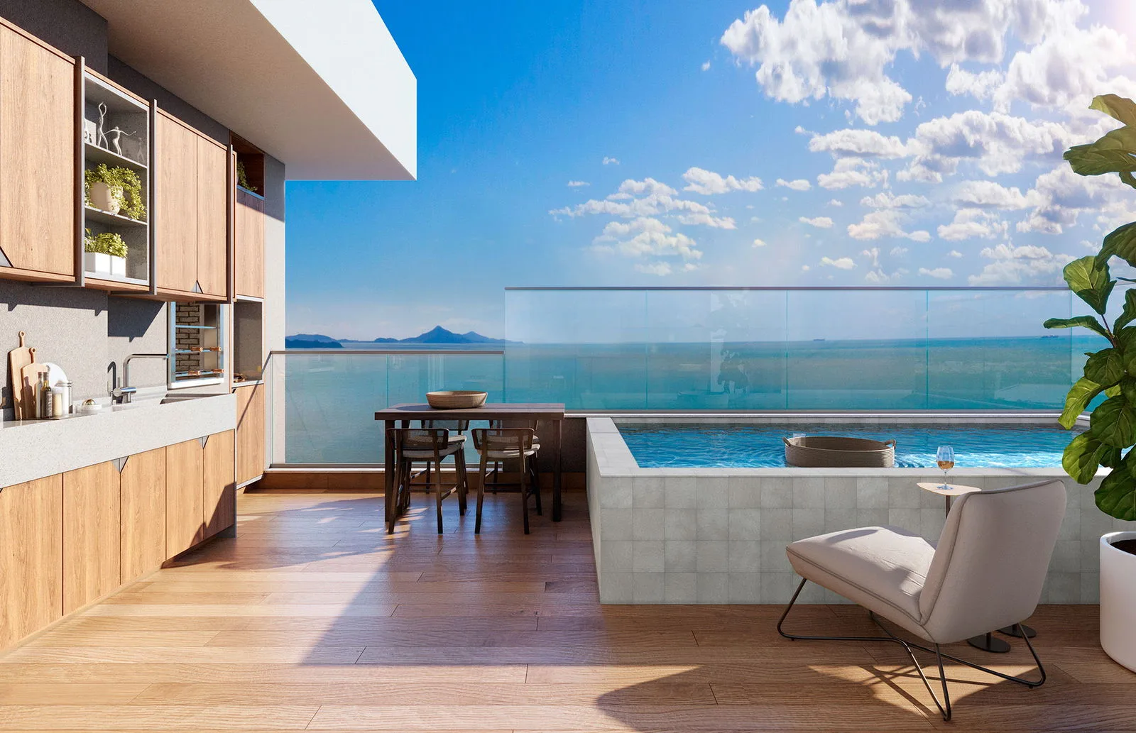 Hyde by Embraed: Ultra-Luxury Penthouse with Private Pool in Centro
