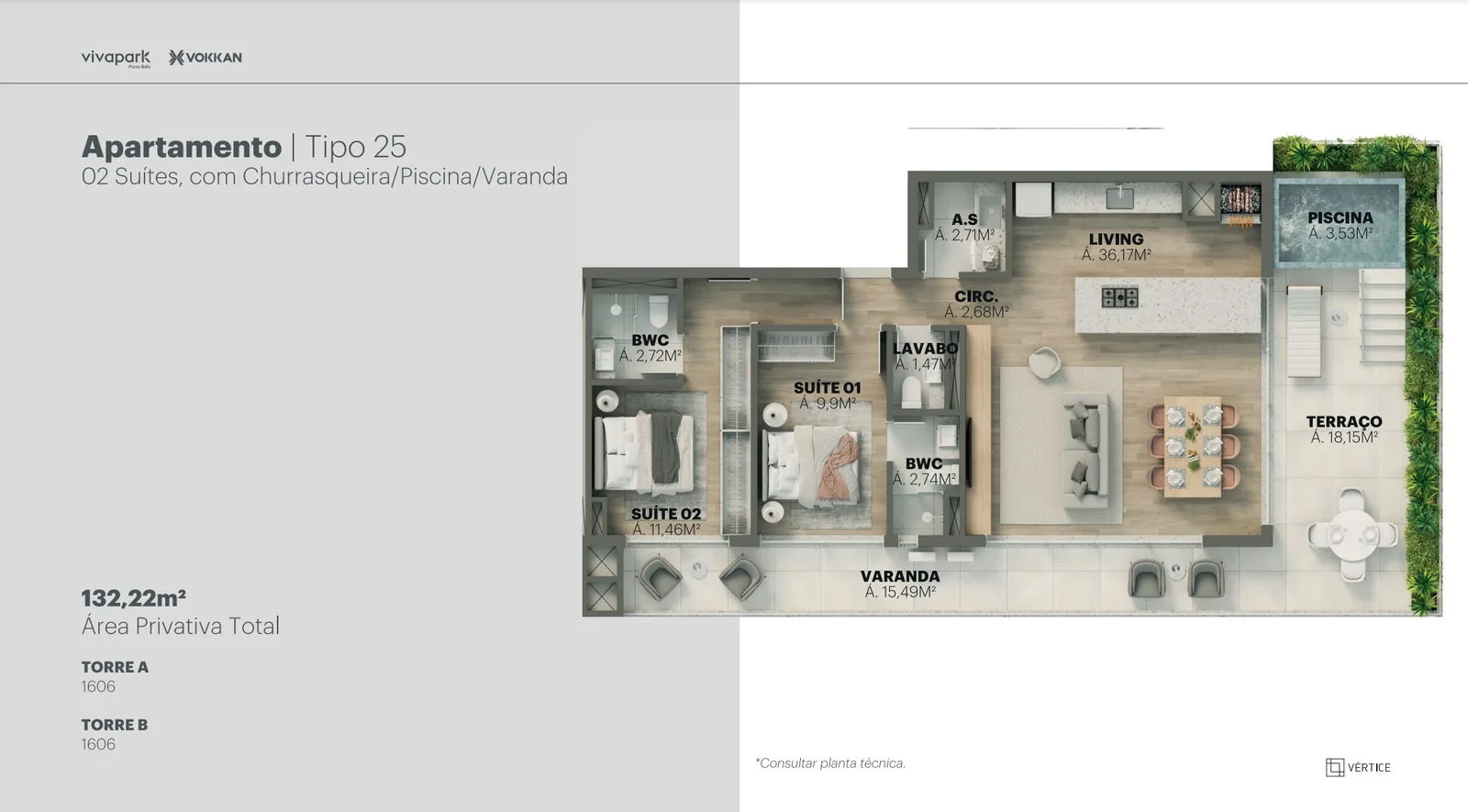 Vértice at Vivapark: Premium Residence in Porto Belo