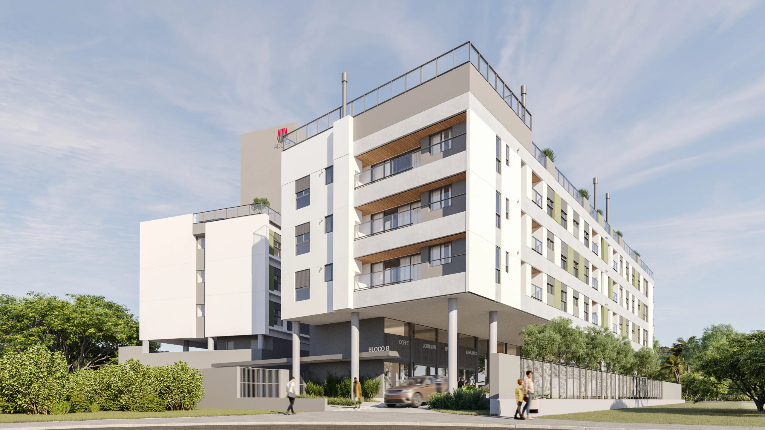 Adore I Level Up: Premium Apartments in Cachoeira do Bom Jesus