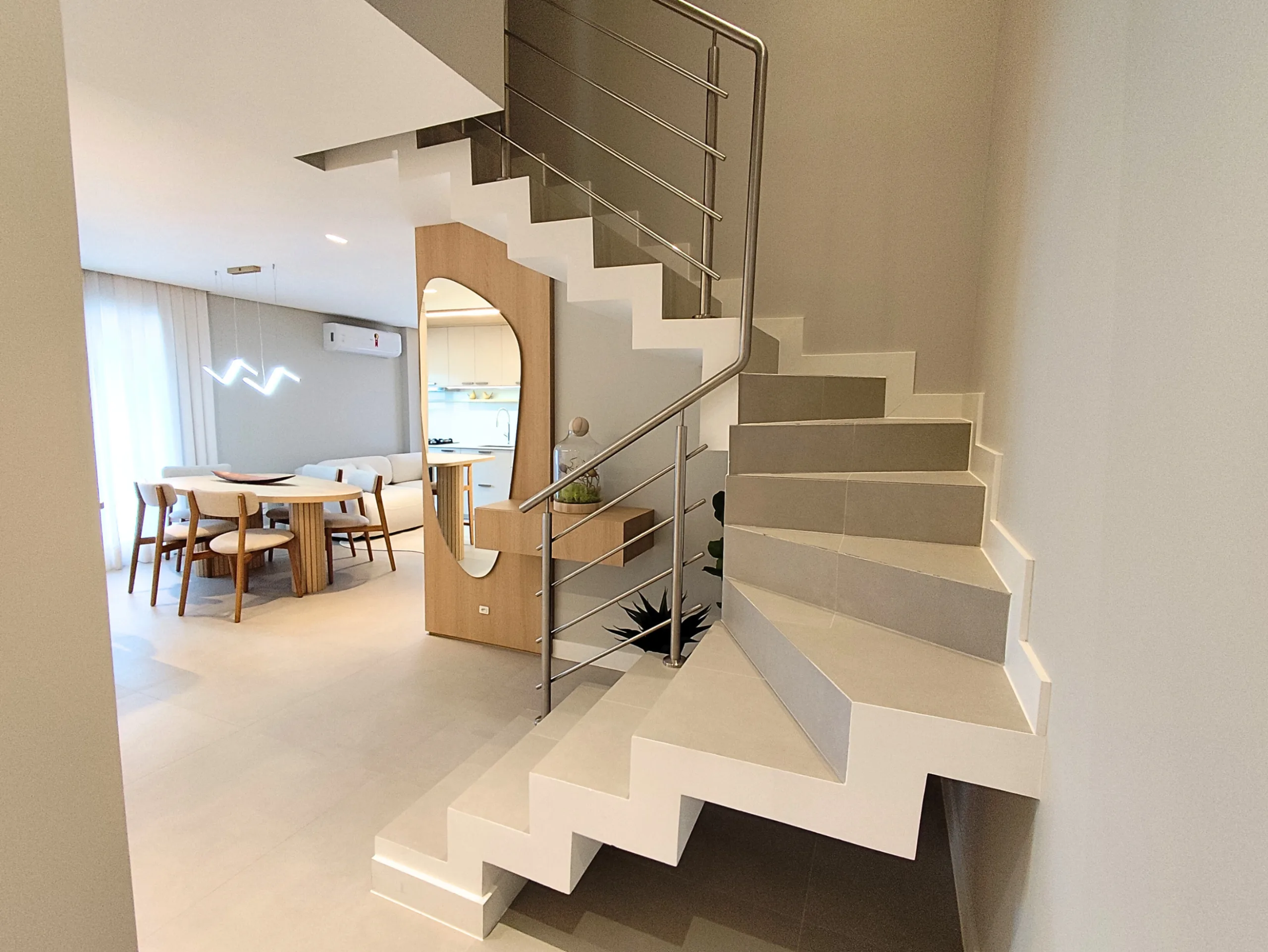 Contemporary Residence with Heated Pool in Florianópolis