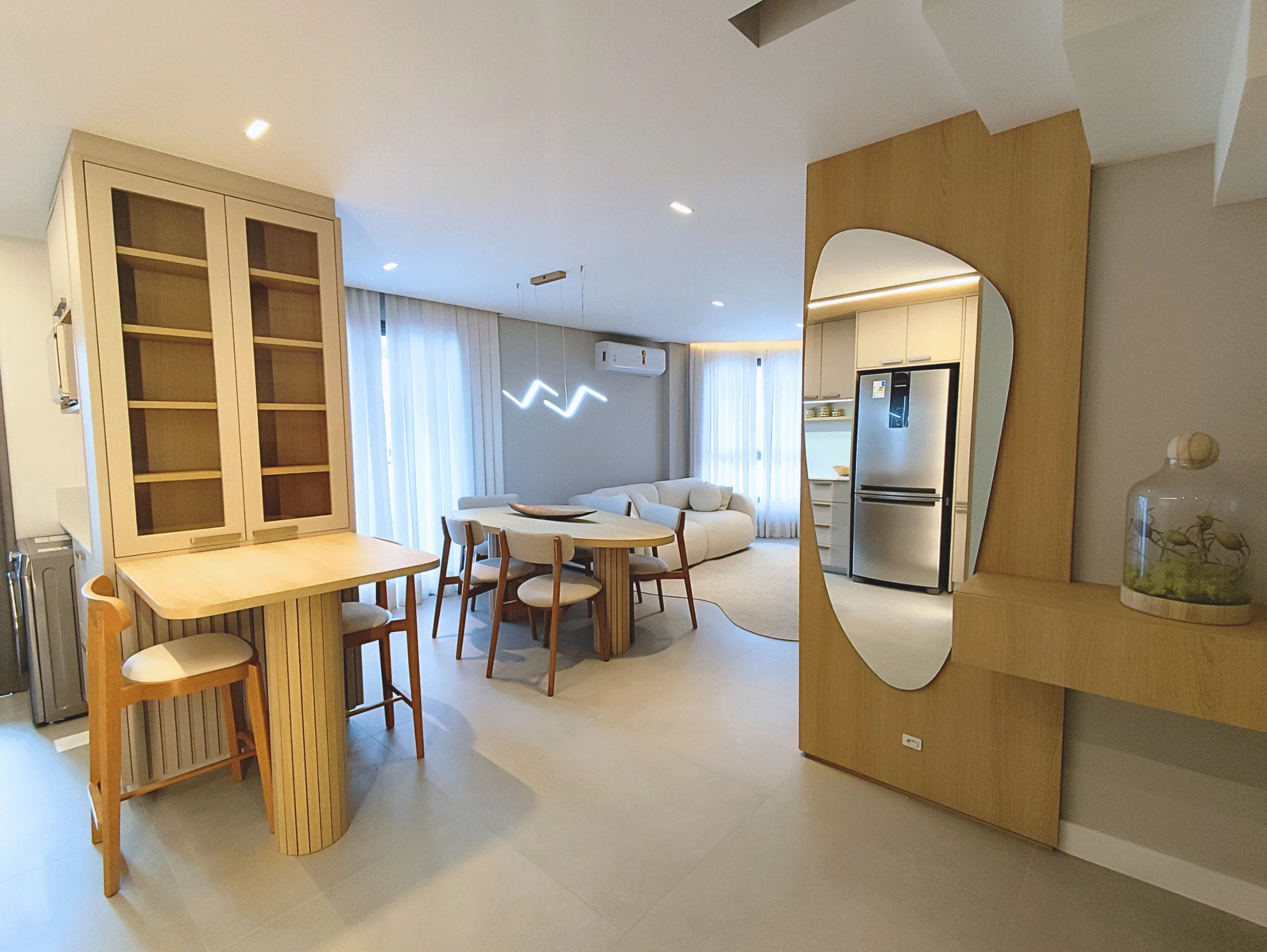 Contemporary Residence with Heated Pool in Florianópolis