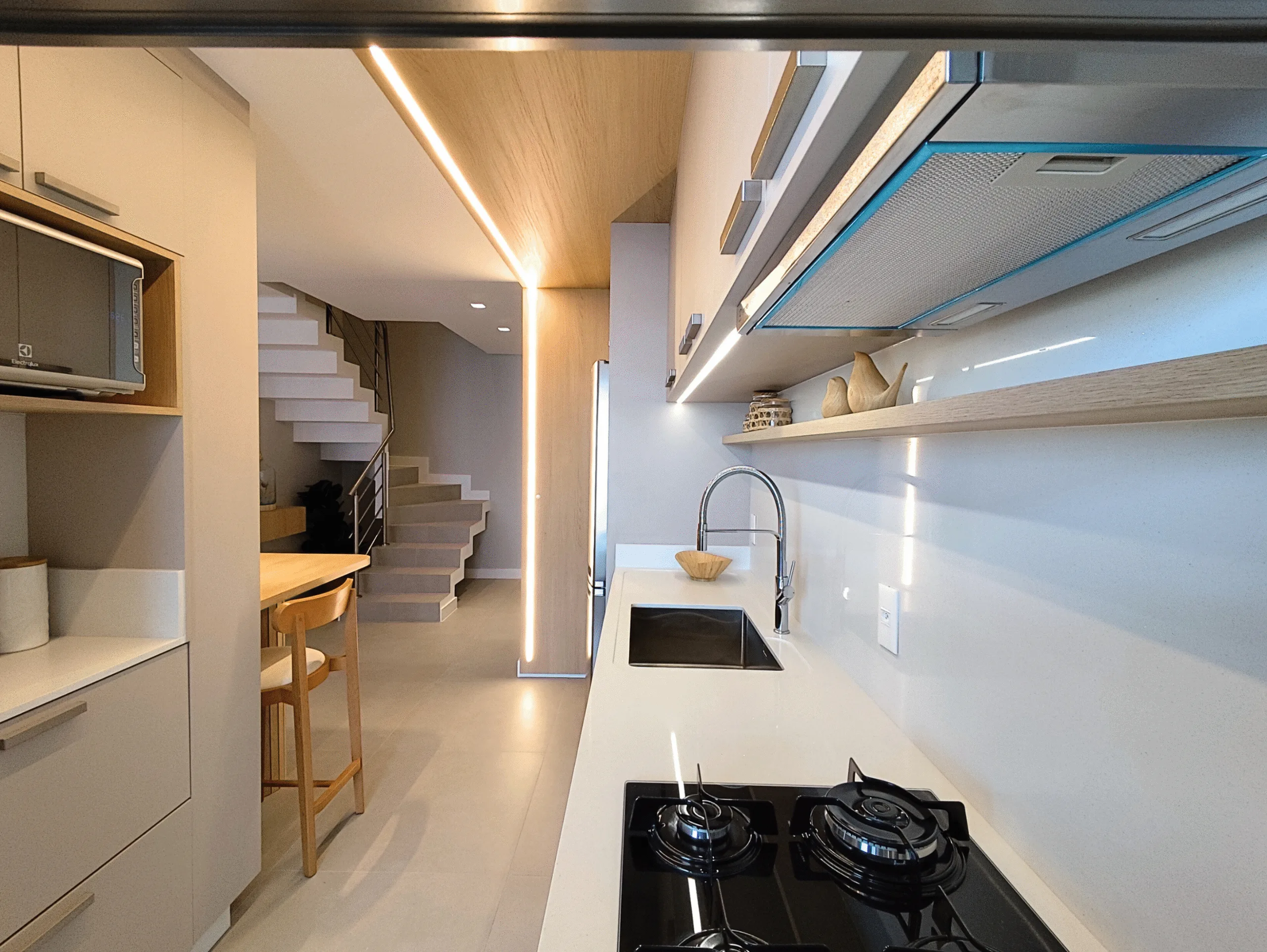 Contemporary Residence with Heated Pool in Florianópolis