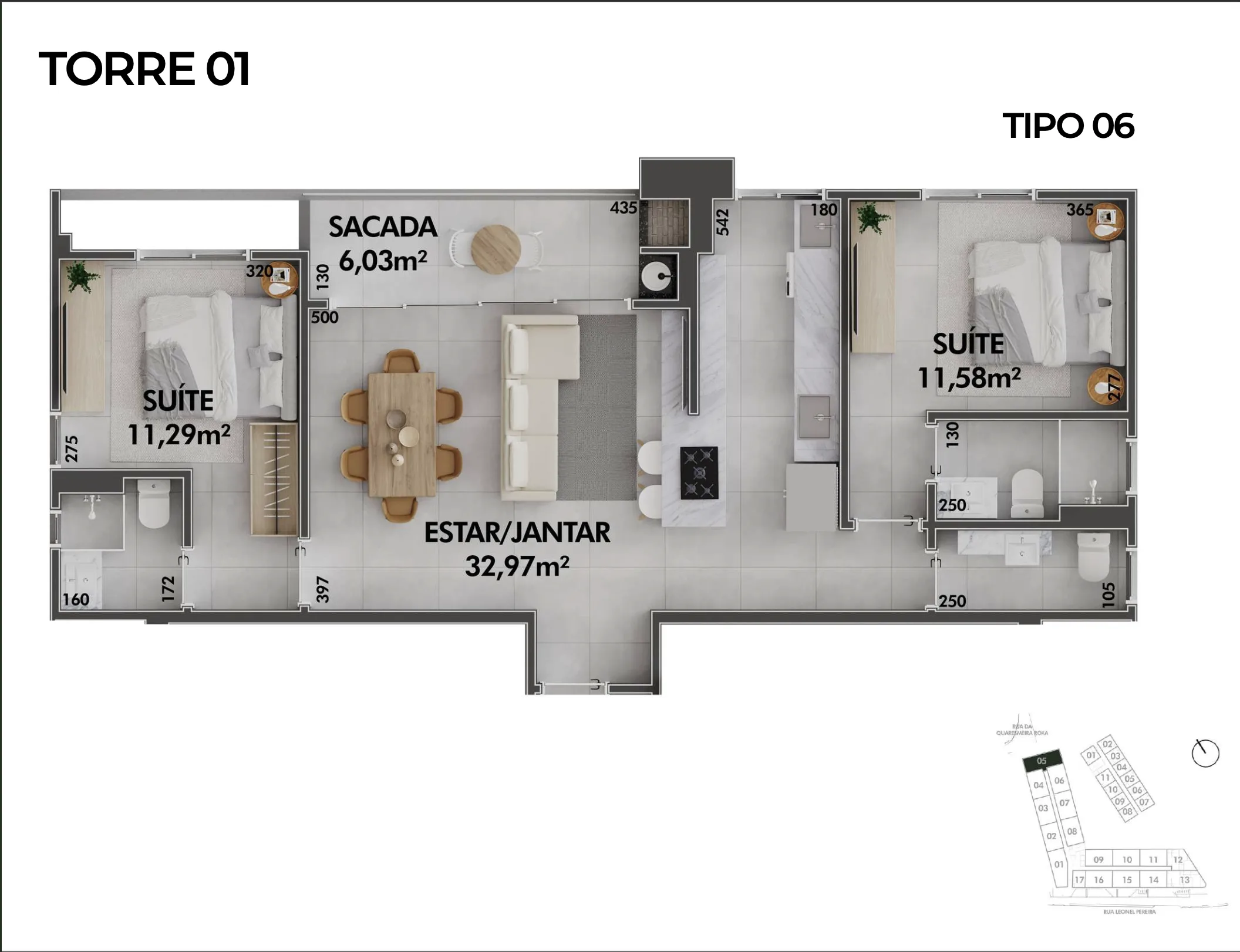 Adore I Level Up: Premium Penthouse in Florianópolis