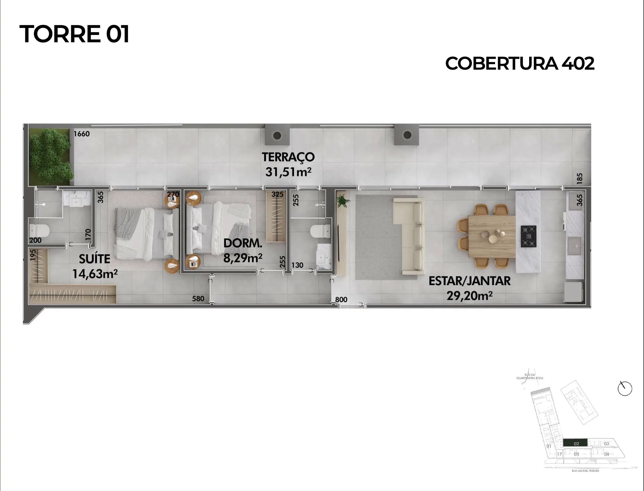 Adore I Level Up: Premium Penthouse in Florianópolis