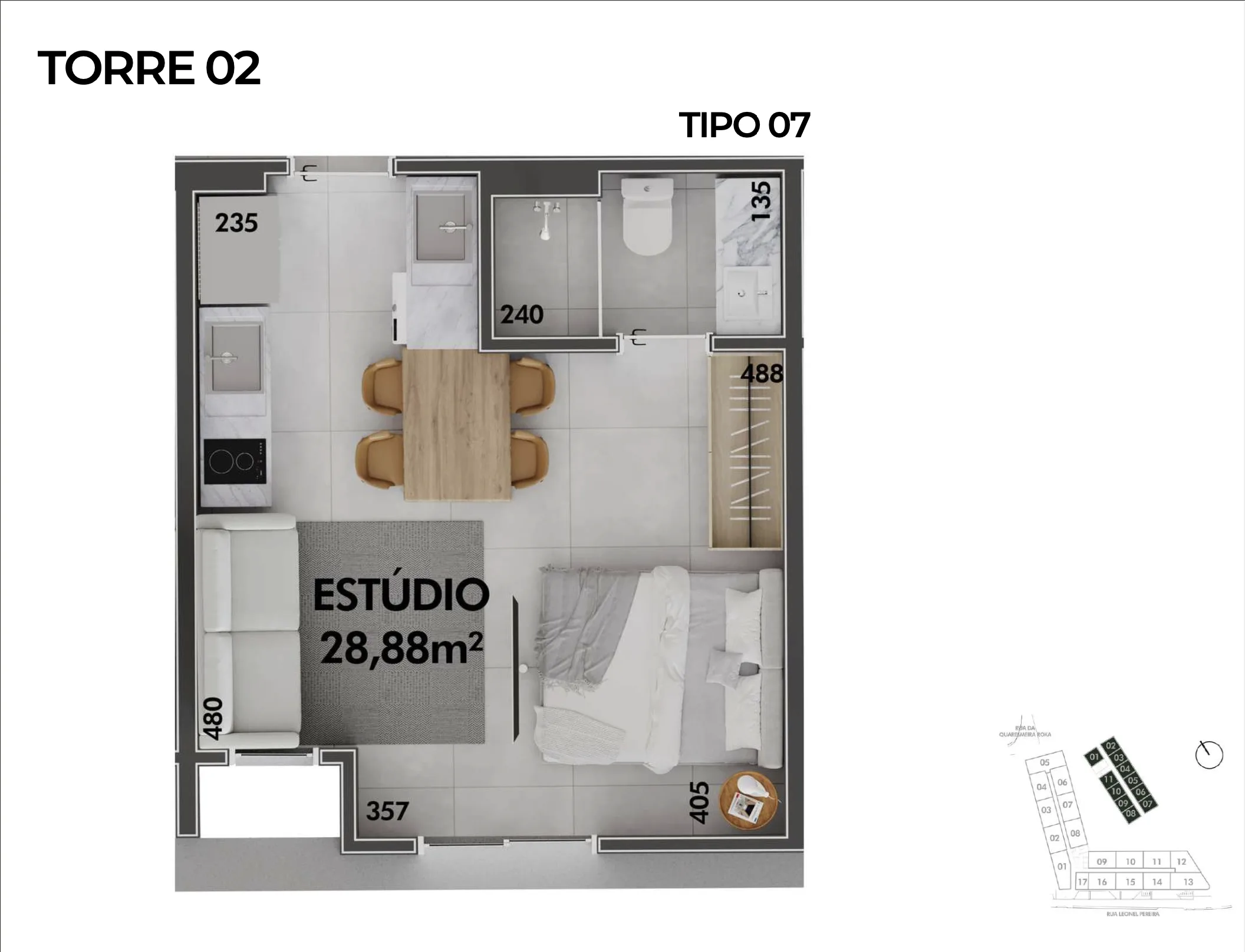 Adore I Level Up: Premium Apartments in Cachoeira do Bom Jesus