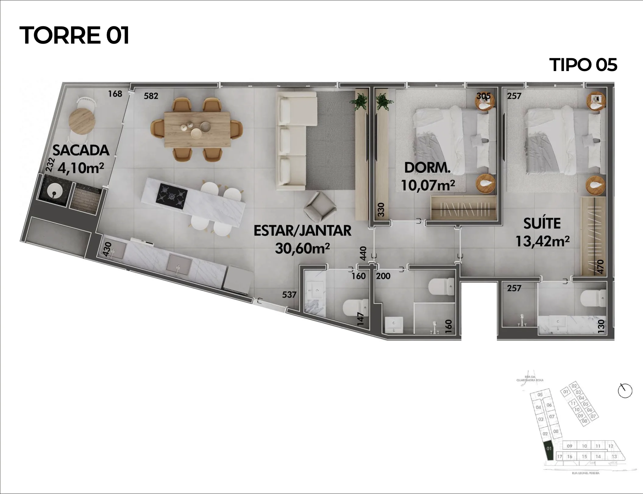 Adore I Level Up: Premium Apartments in Cachoeira do Bom Jesus