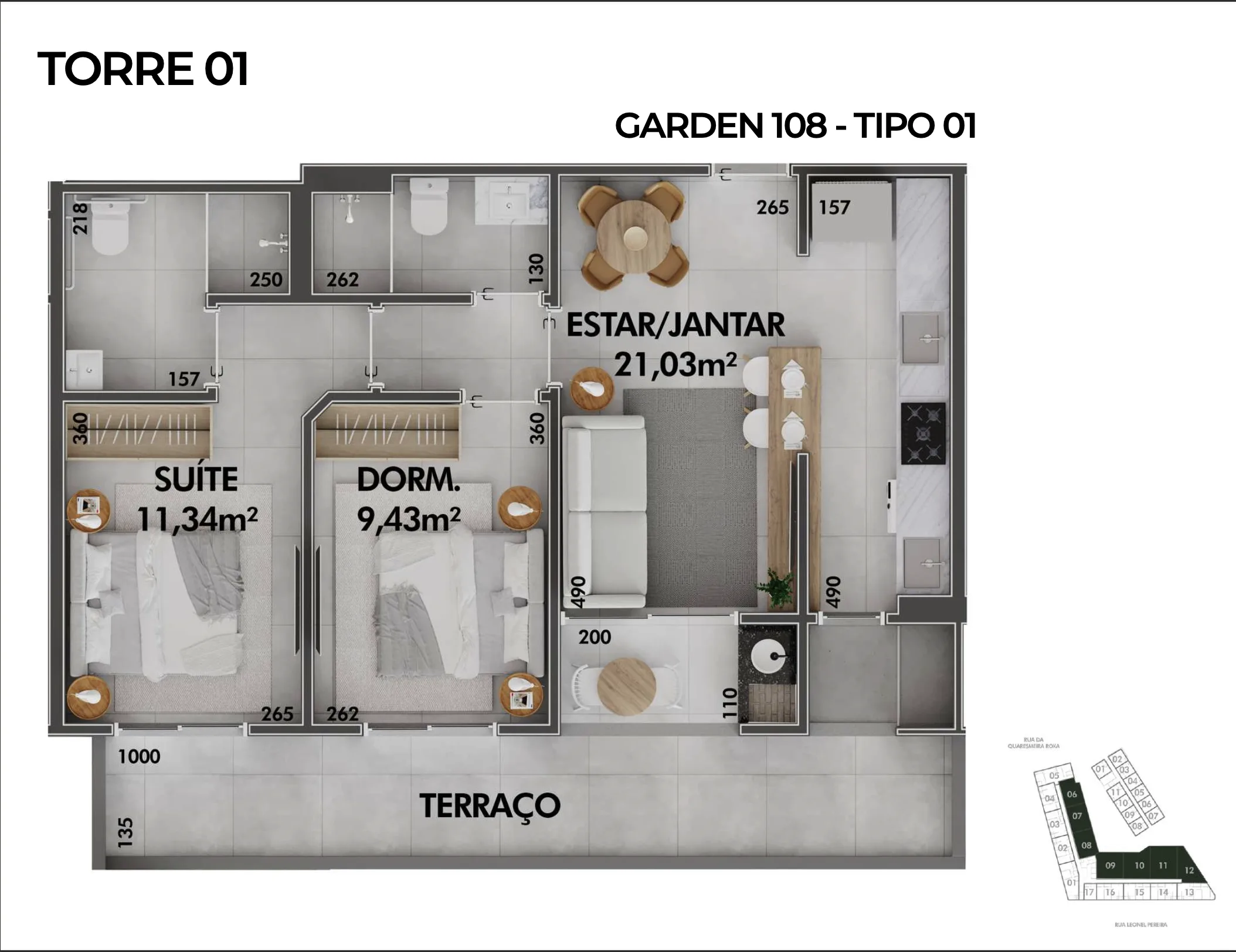 Adore I Level Up: Premium Apartments in Cachoeira do Bom Jesus