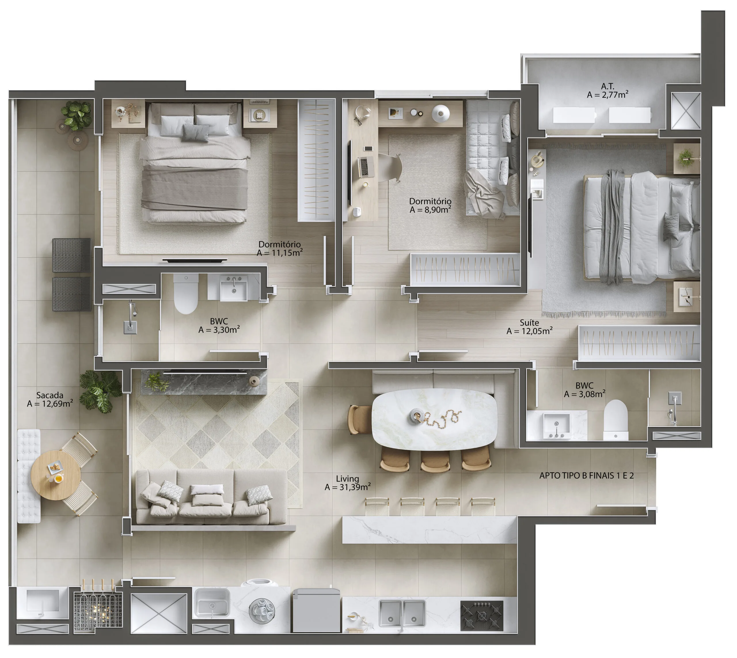 SALT Praia Brava: Premium Residence in Itajaí