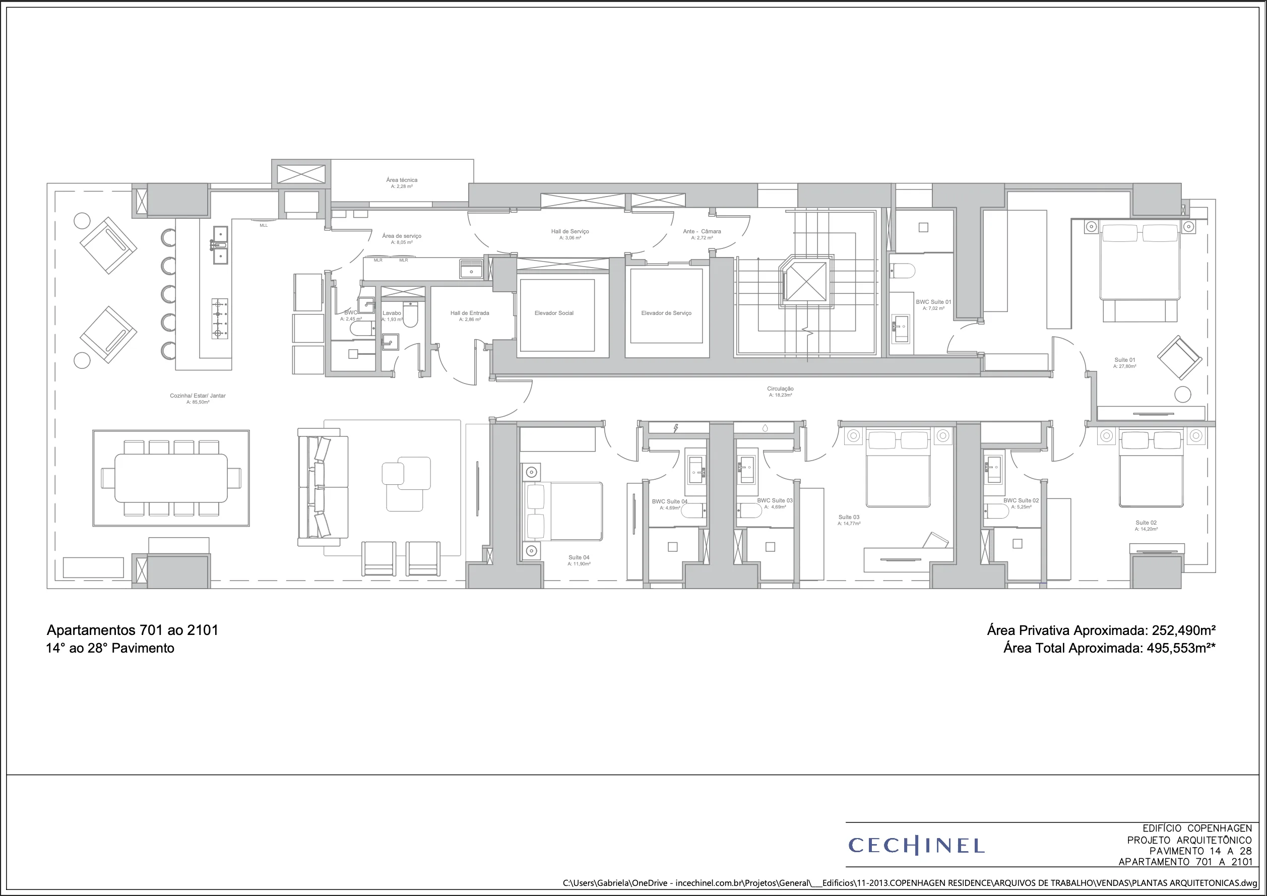 Copenhagen by Cechinel: Ultra-Luxury Oceanfront Residence in Balneário Camboriú