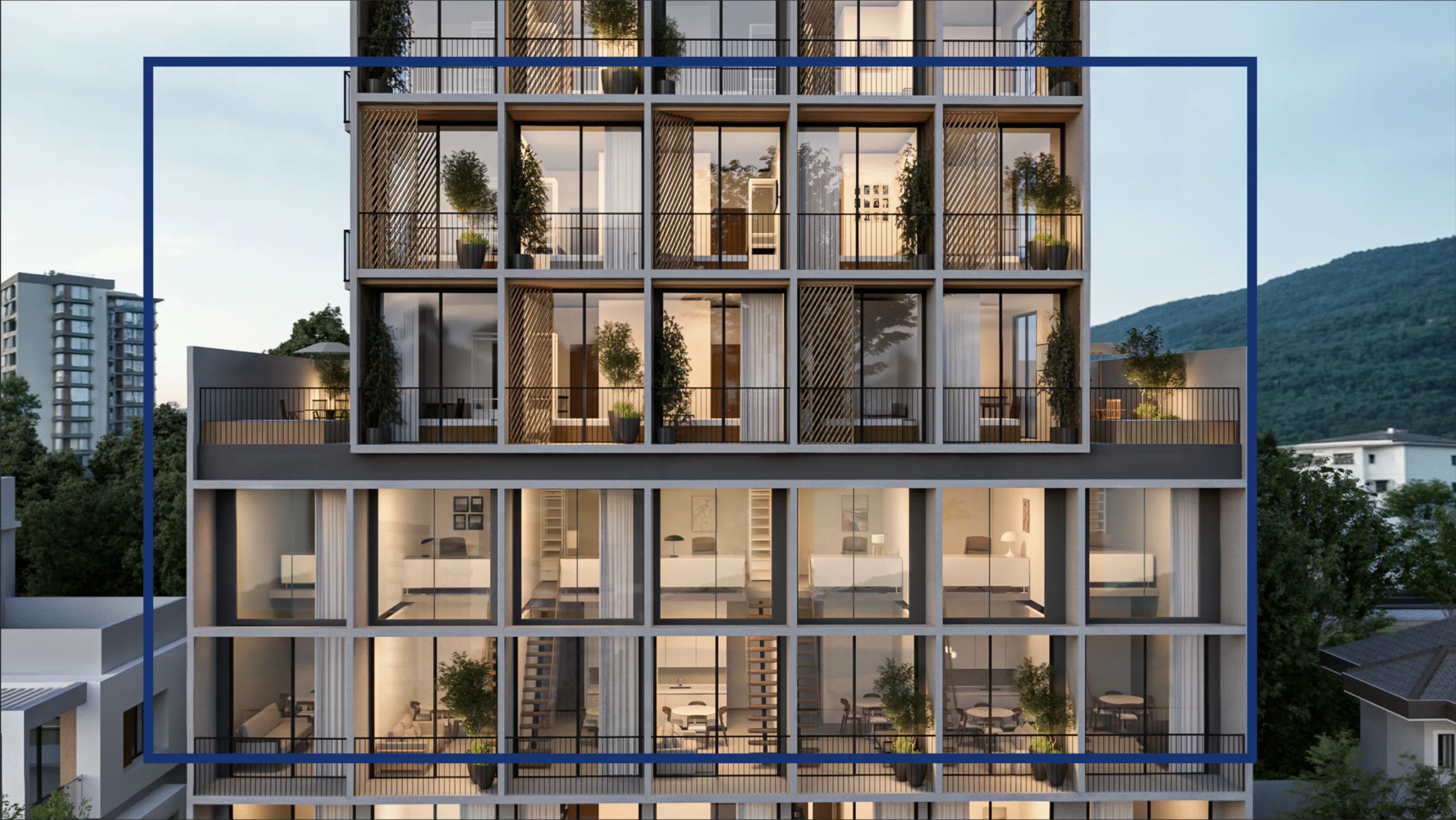 SERENE Blue View: Premium Studio in Florianópolis