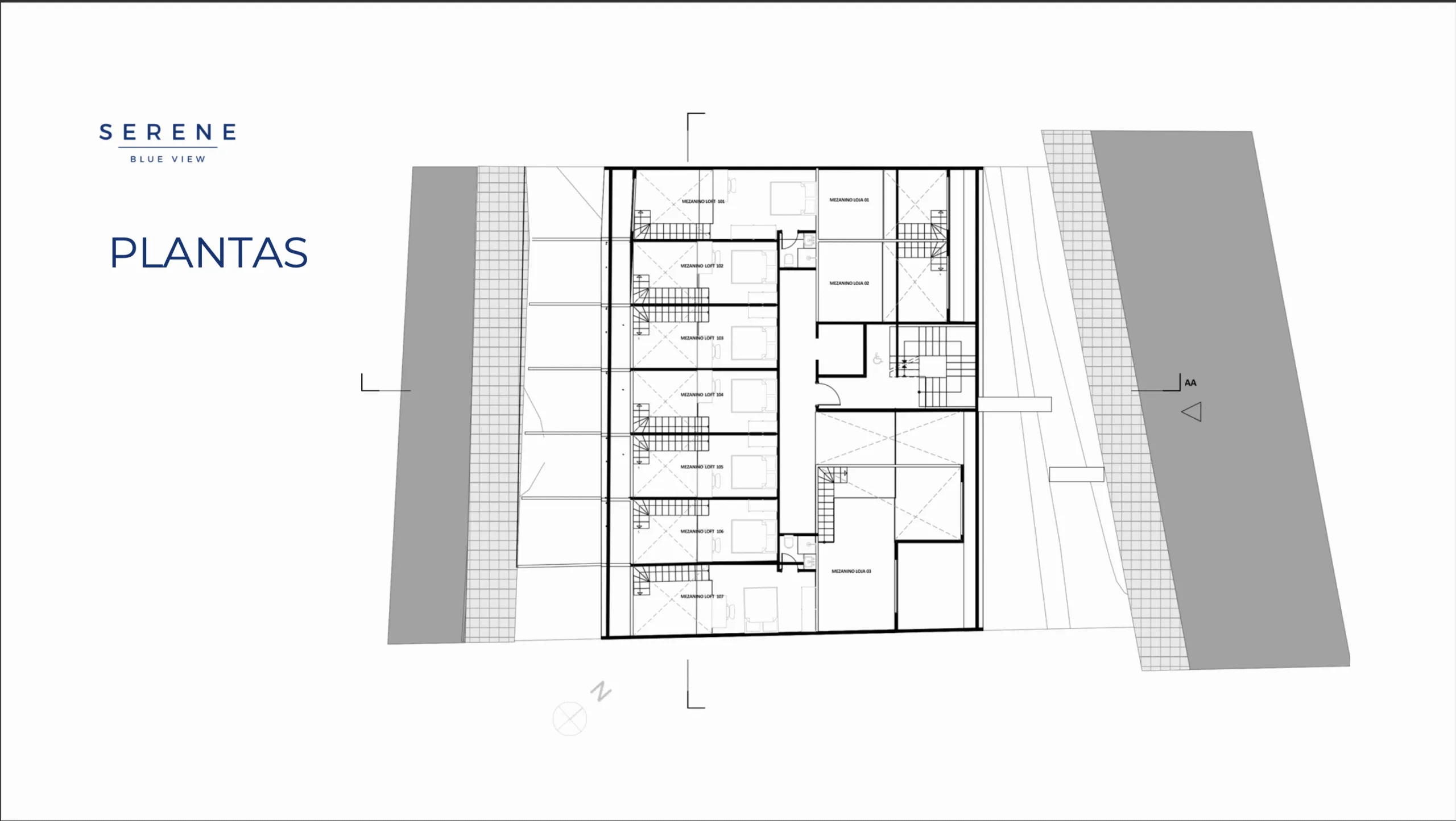 SERENE Blue View: Premium Studio in Florianópolis