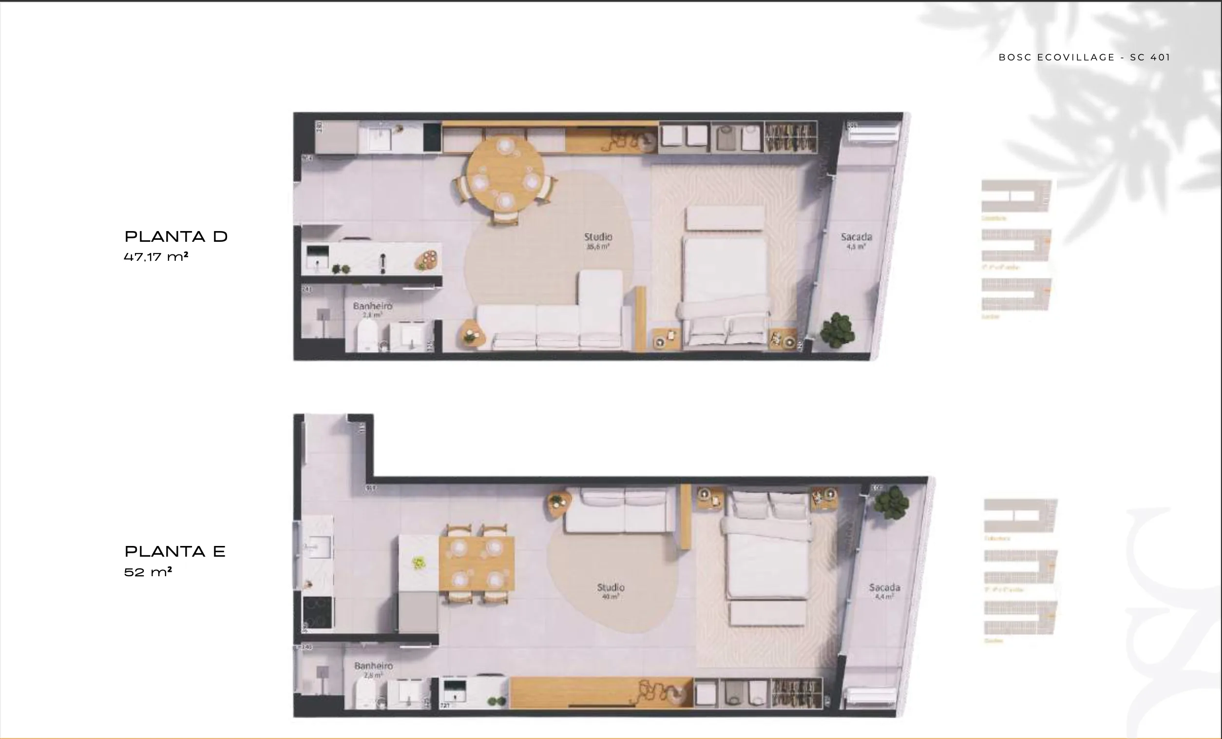 BOSC Ecovillage: Contemporary Studio in Florianópolis