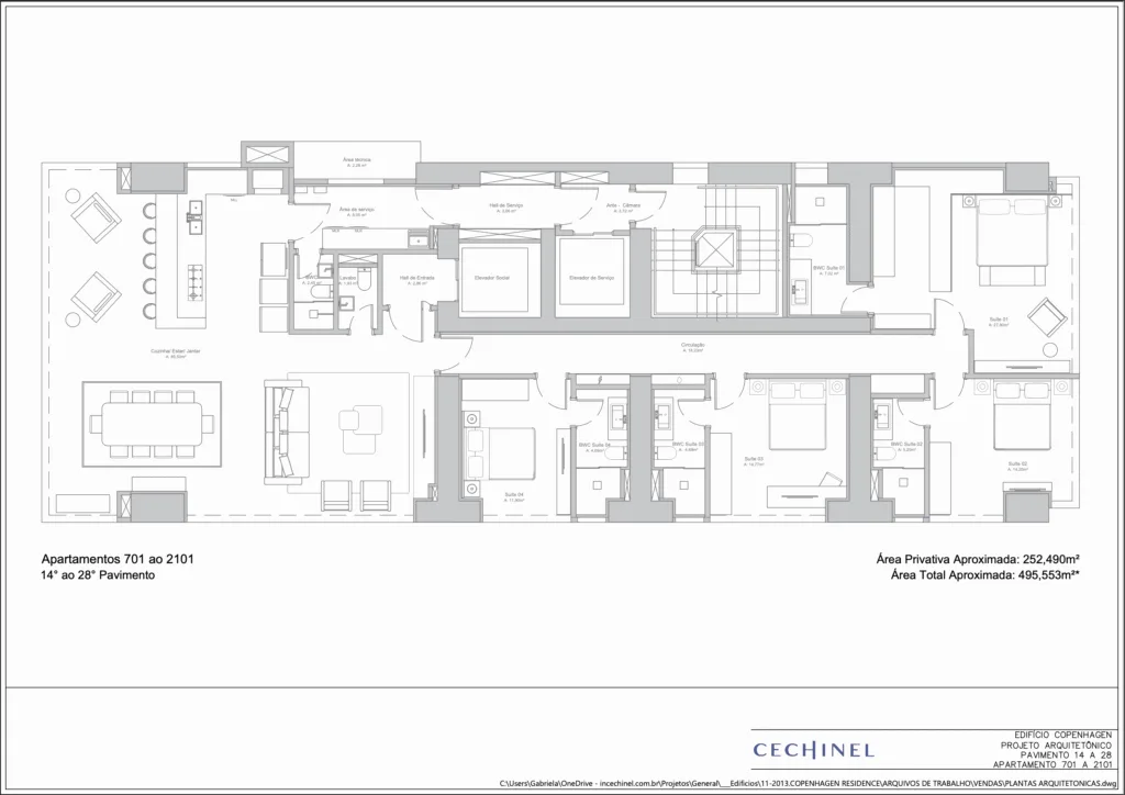 Copenhagen by Cechinel: Ultra-Luxury Oceanfront Residence in Barra Sul - Balneário Camboriú - Image 69 | Rocks Investments