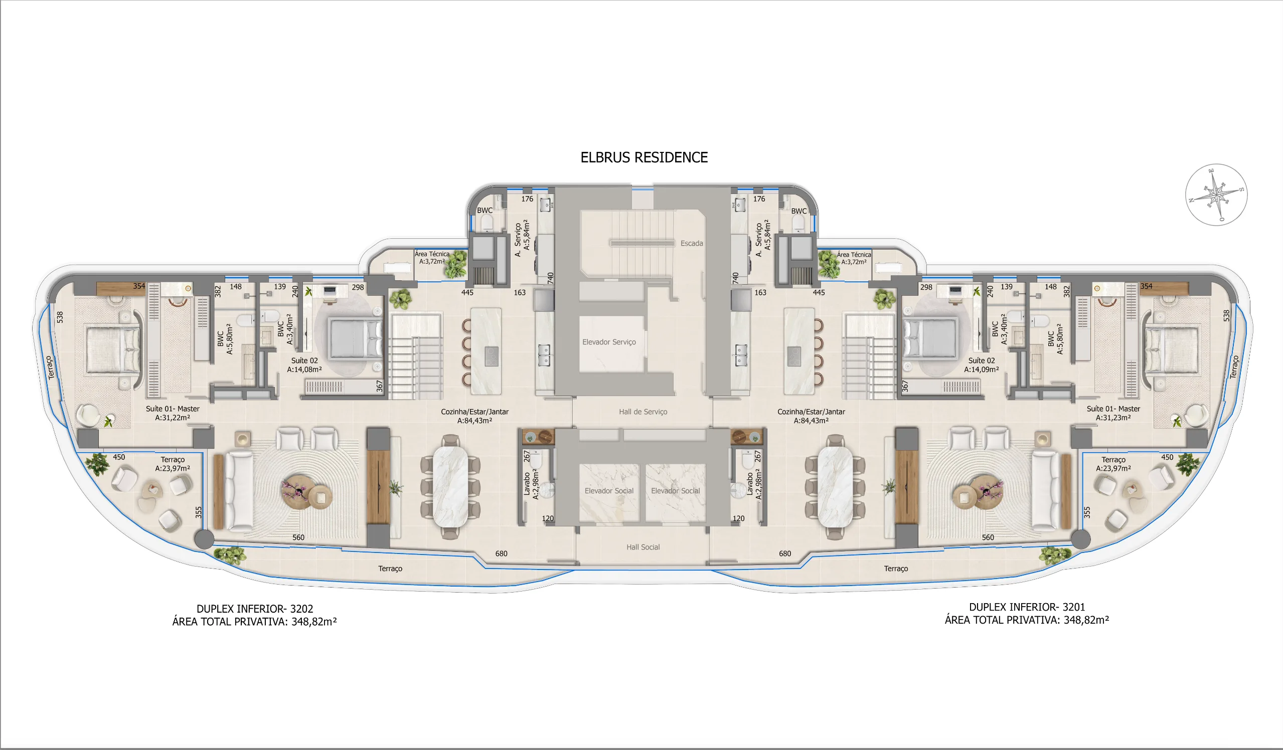 Elbrus by Cechinel: Luxury Apartments in the Center of Balneário Camboriú