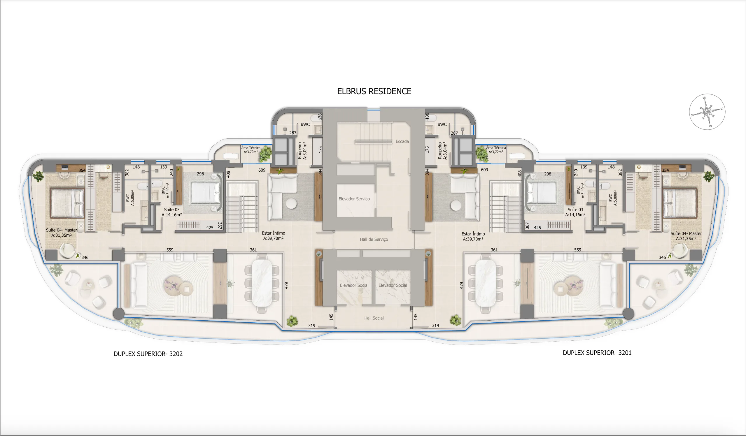 Elbrus by Cechinel: Luxury Apartments in the Center of Balneário Camboriú