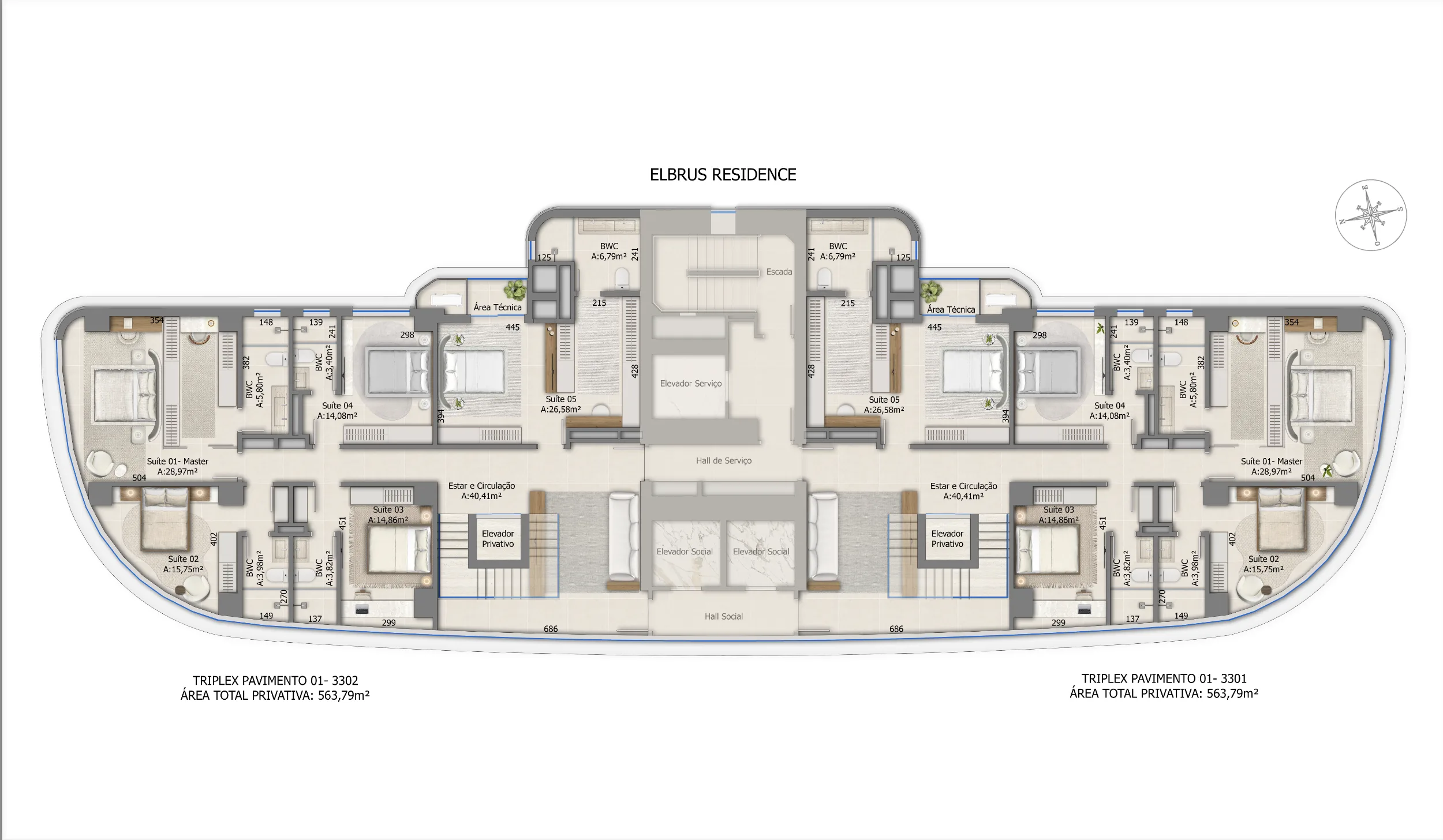 Elbrus by Cechinel: Luxury Apartments in the Center of Balneário Camboriú
