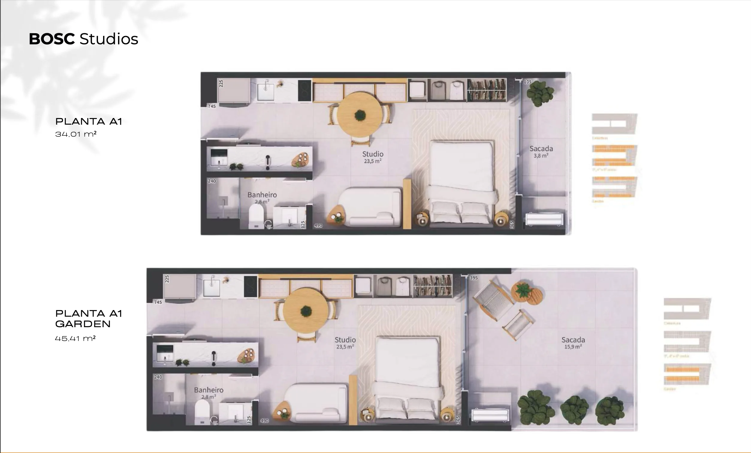 BOSC Ecovillage: Contemporary Studio in Saco Grande