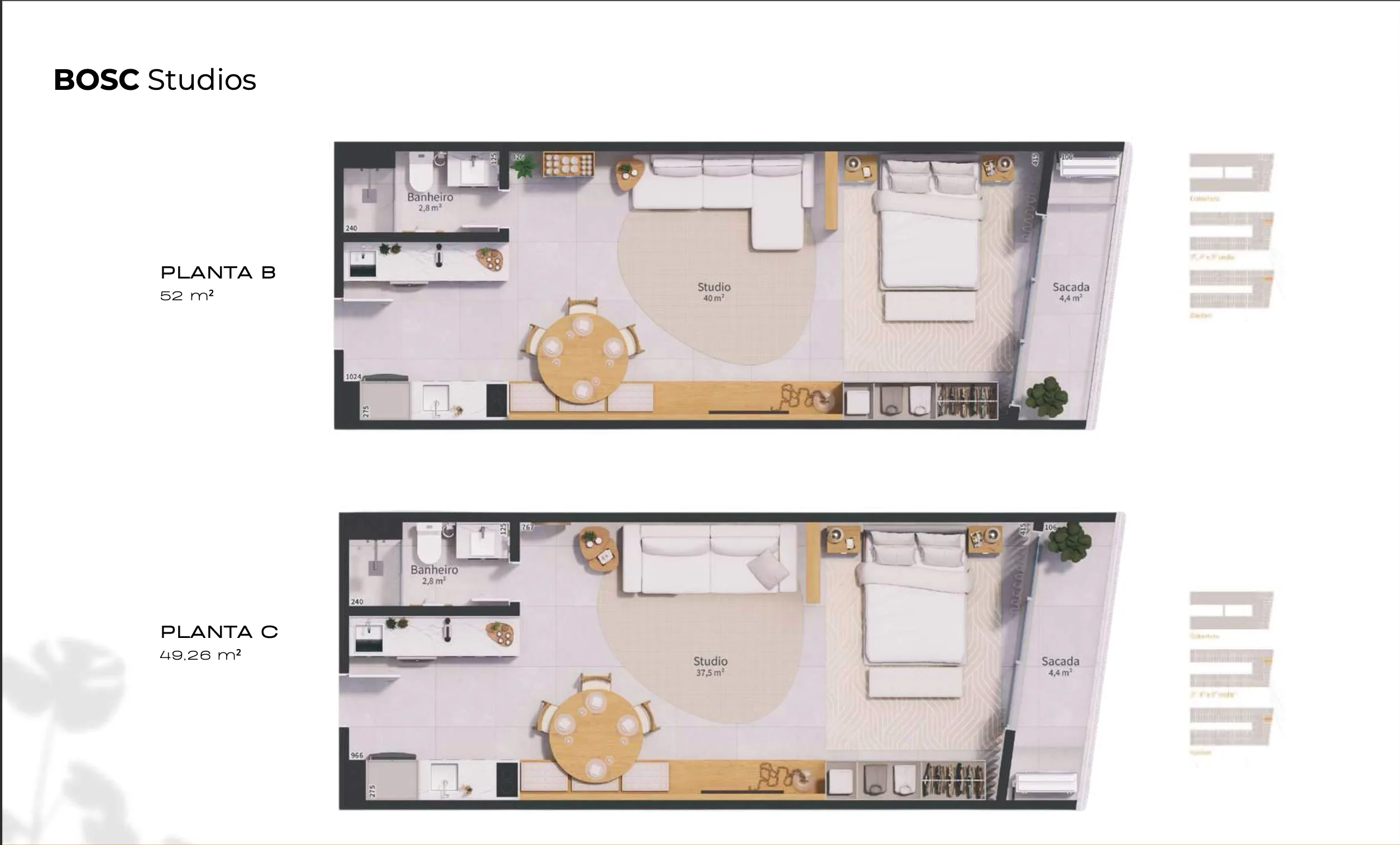 BOSC Ecovillage: Contemporary Studio in Saco Grande