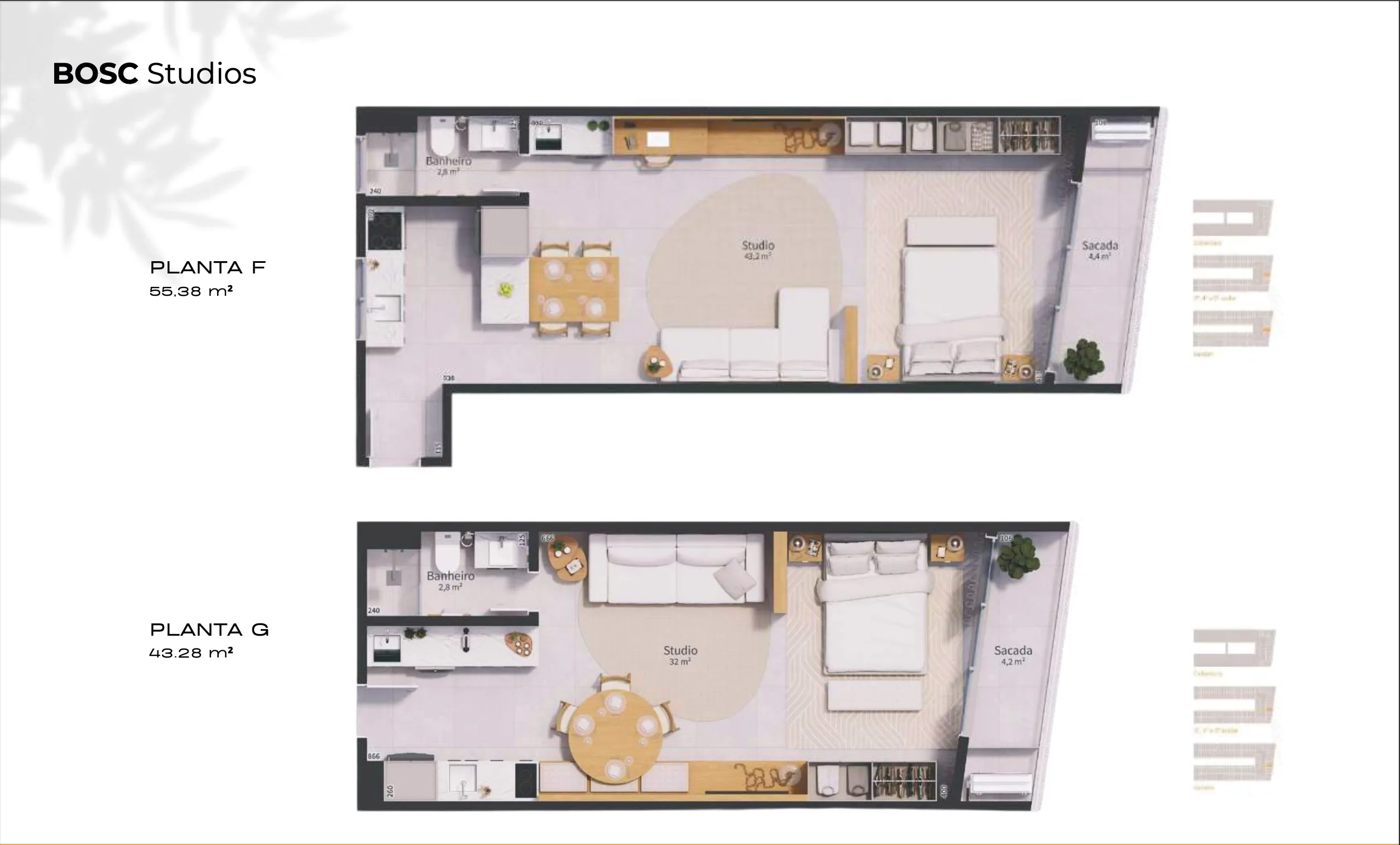 BOSC Ecovillage: Contemporary Studio in Saco Grande