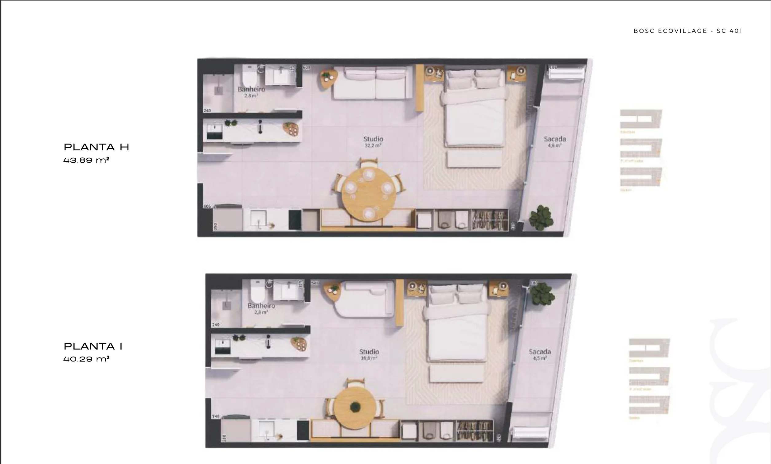 BOSC Ecovillage: Contemporary Studio in Saco Grande