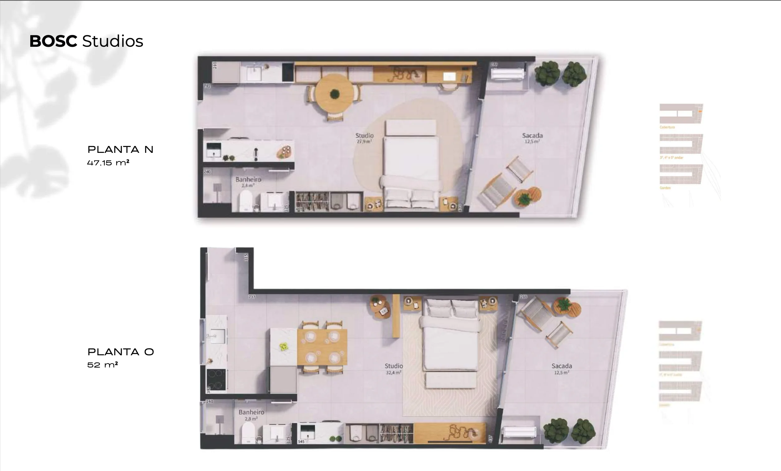 BOSC Ecovillage: Contemporary Studio in Saco Grande