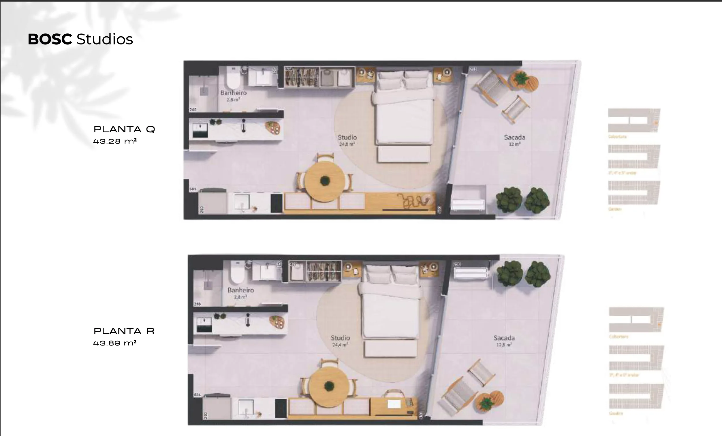 BOSC Ecovillage: Contemporary Studio in Saco Grande