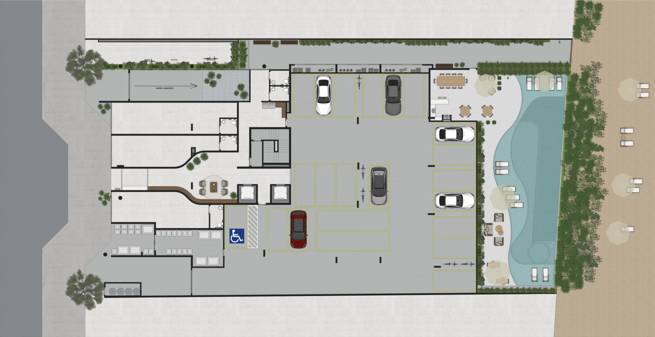 Gaivotas 4: Contemporary Studio in Ingleses