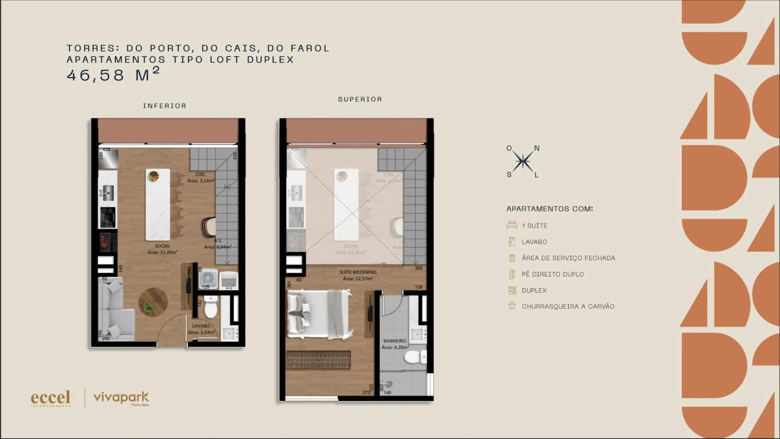 Veleiros Residence: Premium Loft in Vivapark