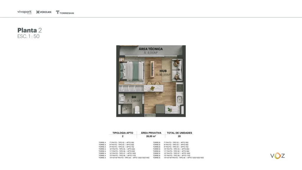 VOZ at Vivapark: Premium House in Porto Belo - Porto Belo - Floor Plan 1 | Rocks Investments