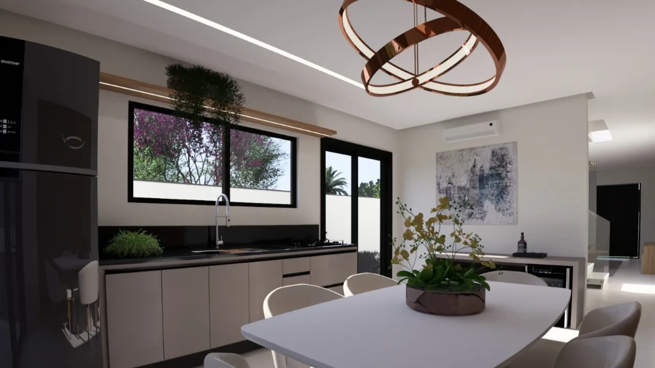 Contemporary House with Private Garden in Florianópolis