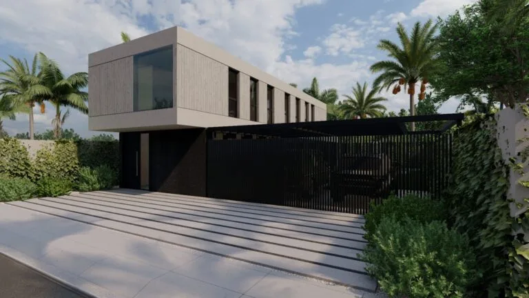 Brutalist-Style Smart Home with Private Garden in Rio Vermelho — Rio Vermelho, Florianópolis