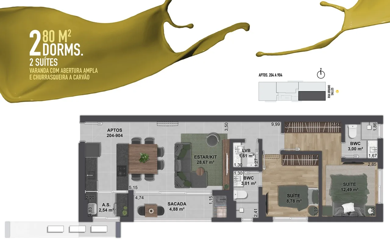 Urban Centro: Premium Residence in Florianópolis