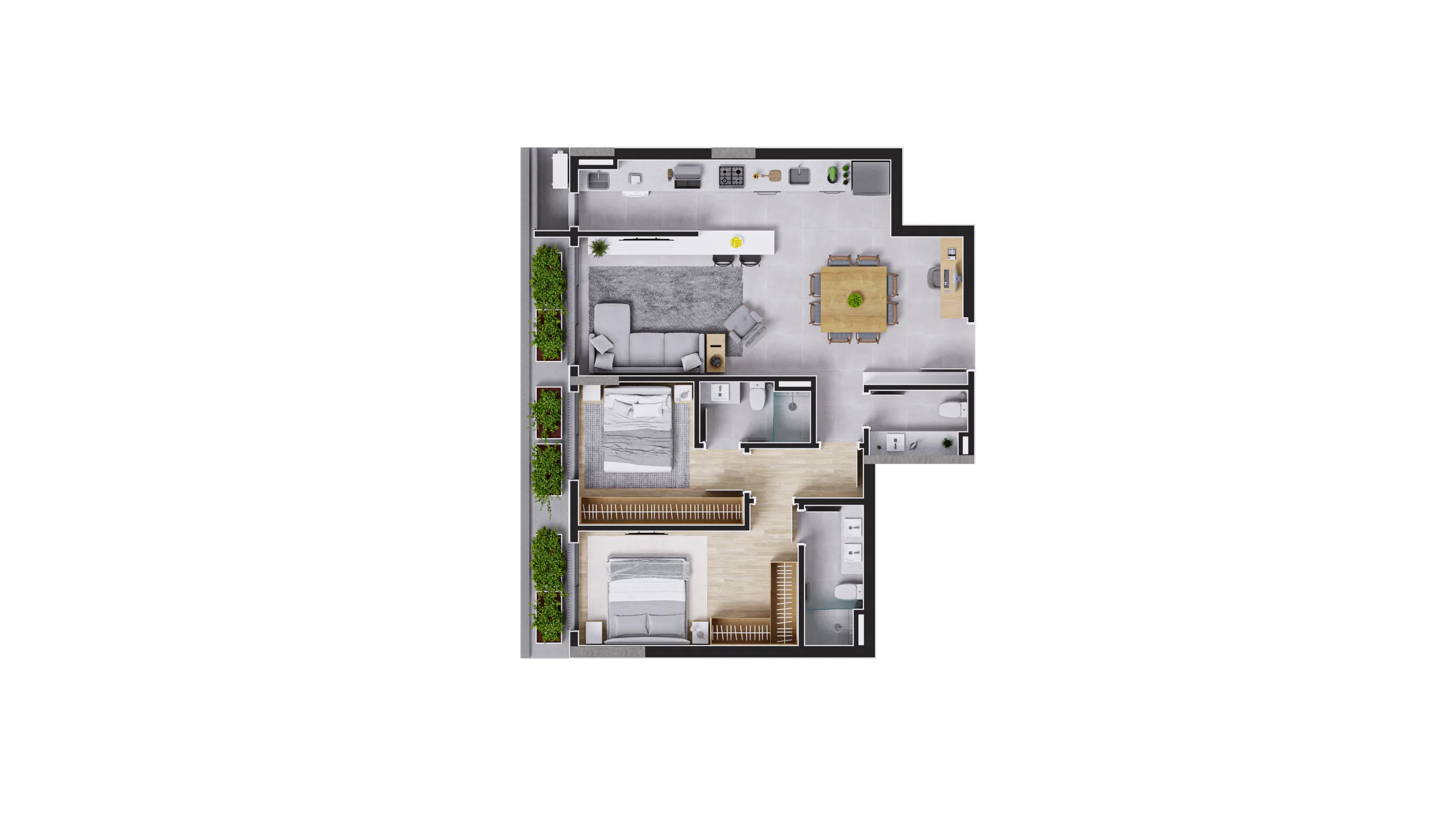 D YARD Florianópolis: Premium Residence in Centro