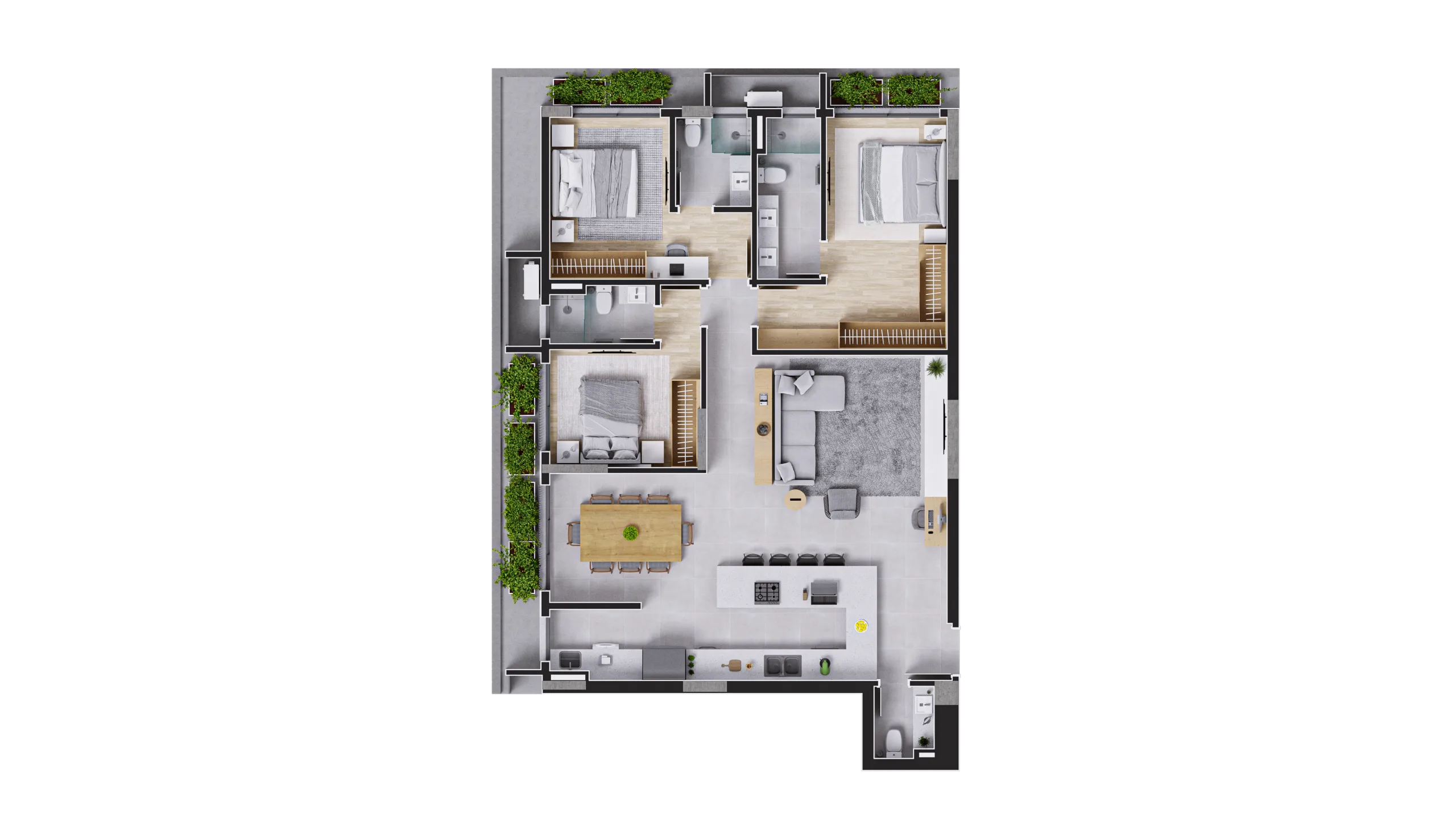 D YARD Florianópolis: Premium Residence in Centro