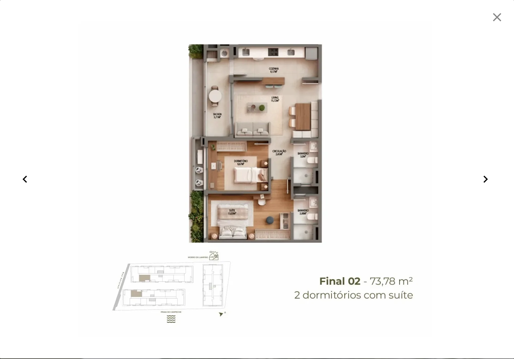 Vergê Campeche: Premium Apartment in Florianópolis