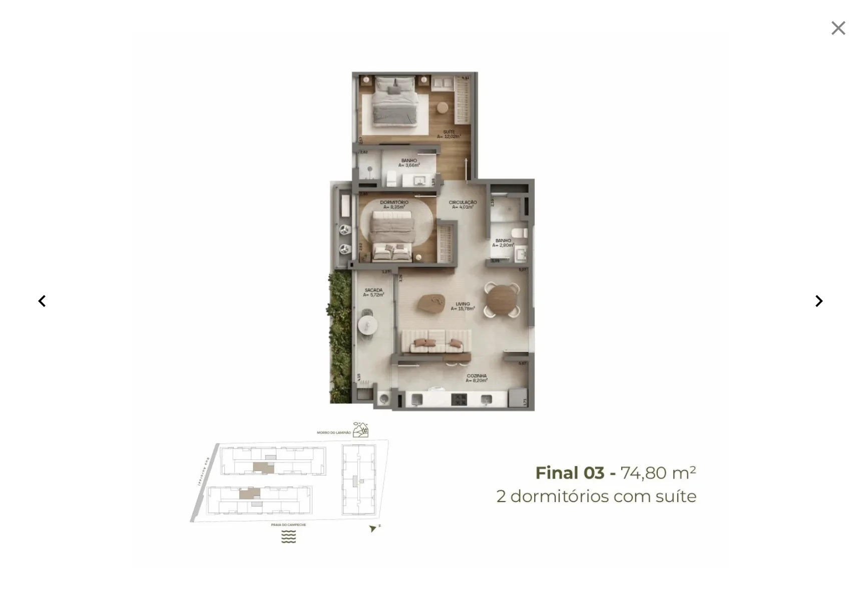 Vergê Campeche: Premium Apartment in Florianópolis