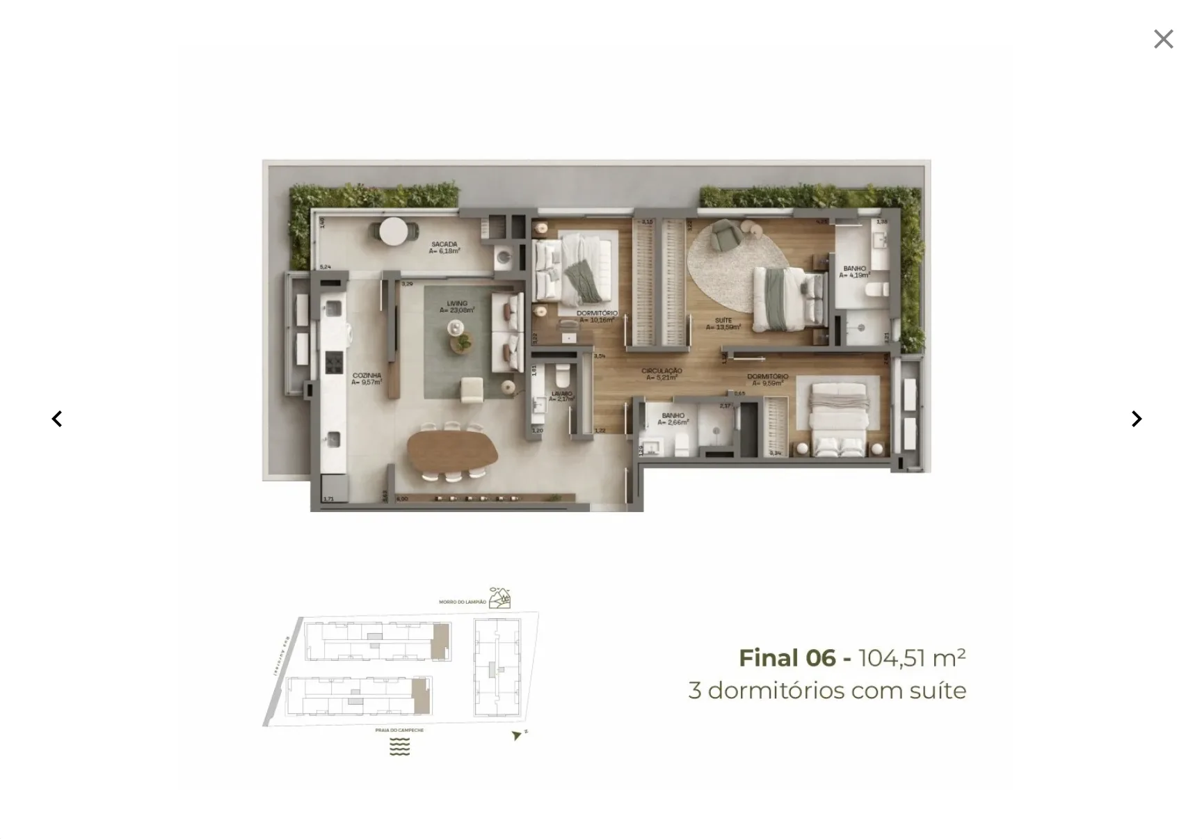 Vergê Campeche: Premium Apartment in Florianópolis